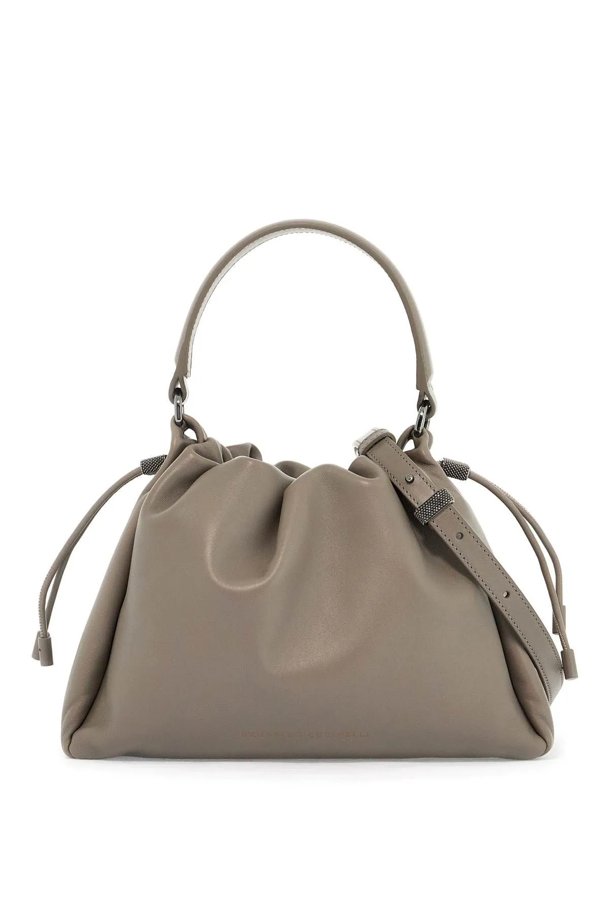 Borsa di Brunello Cucinelli con abbellimento monile