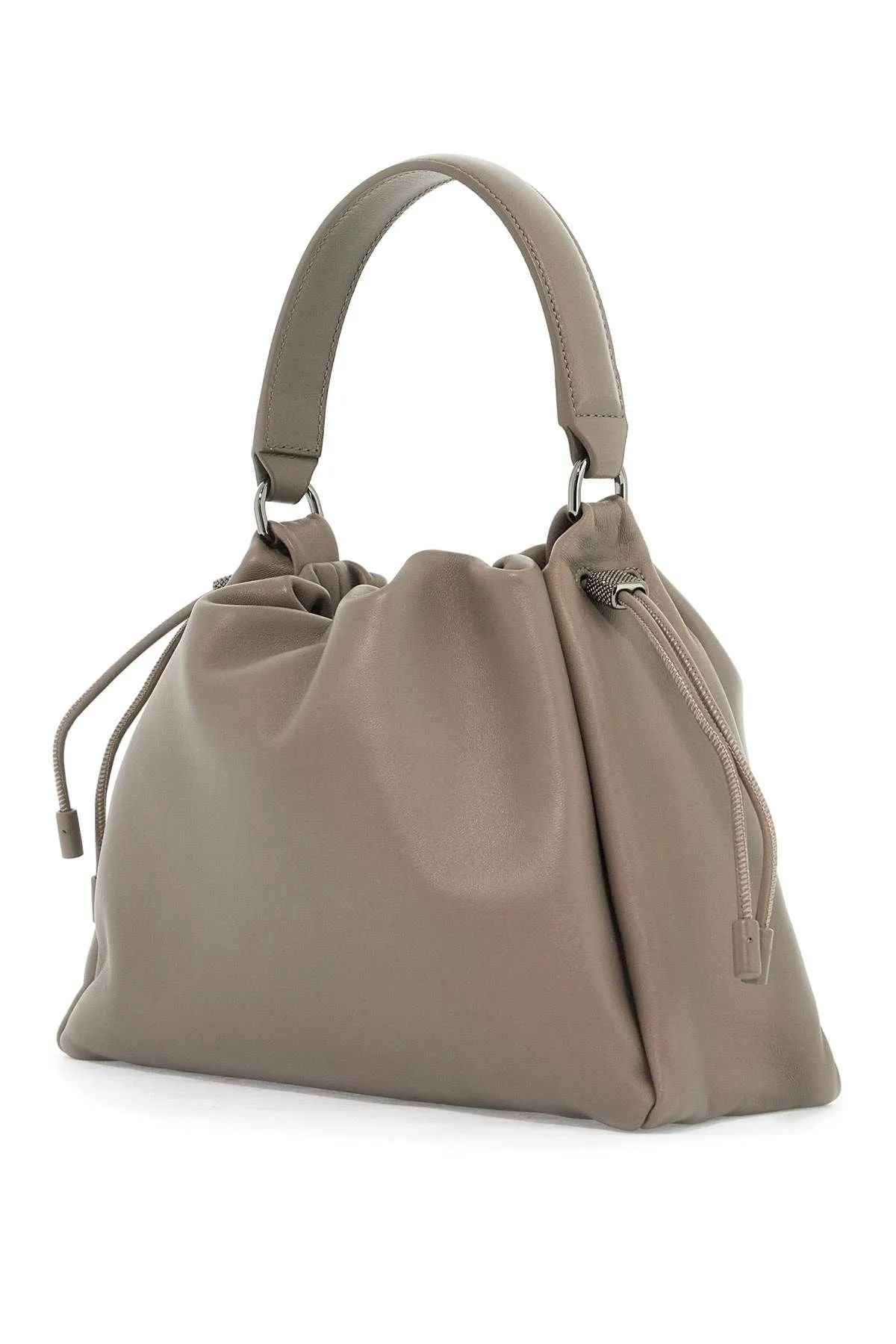 Borsa di Brunello Cucinelli con abbellimento monile
