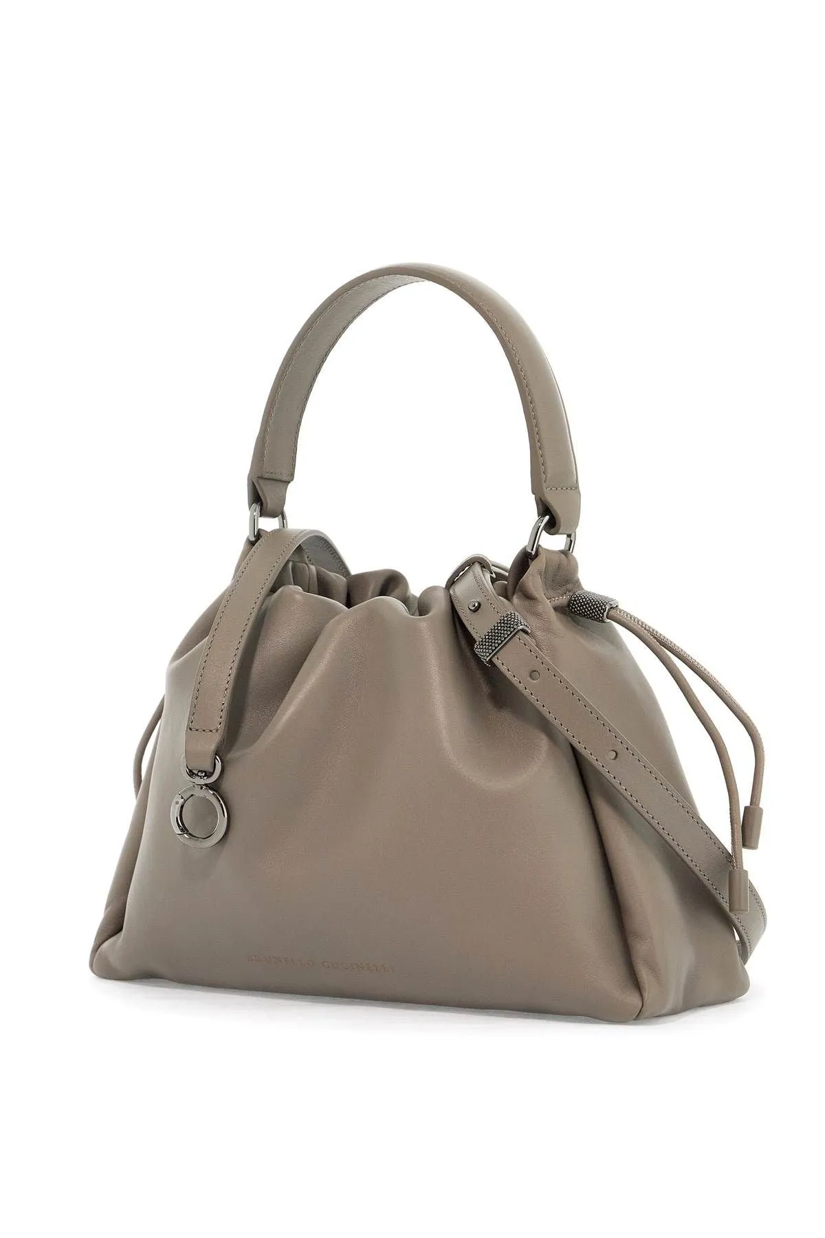 Borsa di Brunello Cucinelli con abbellimento monile