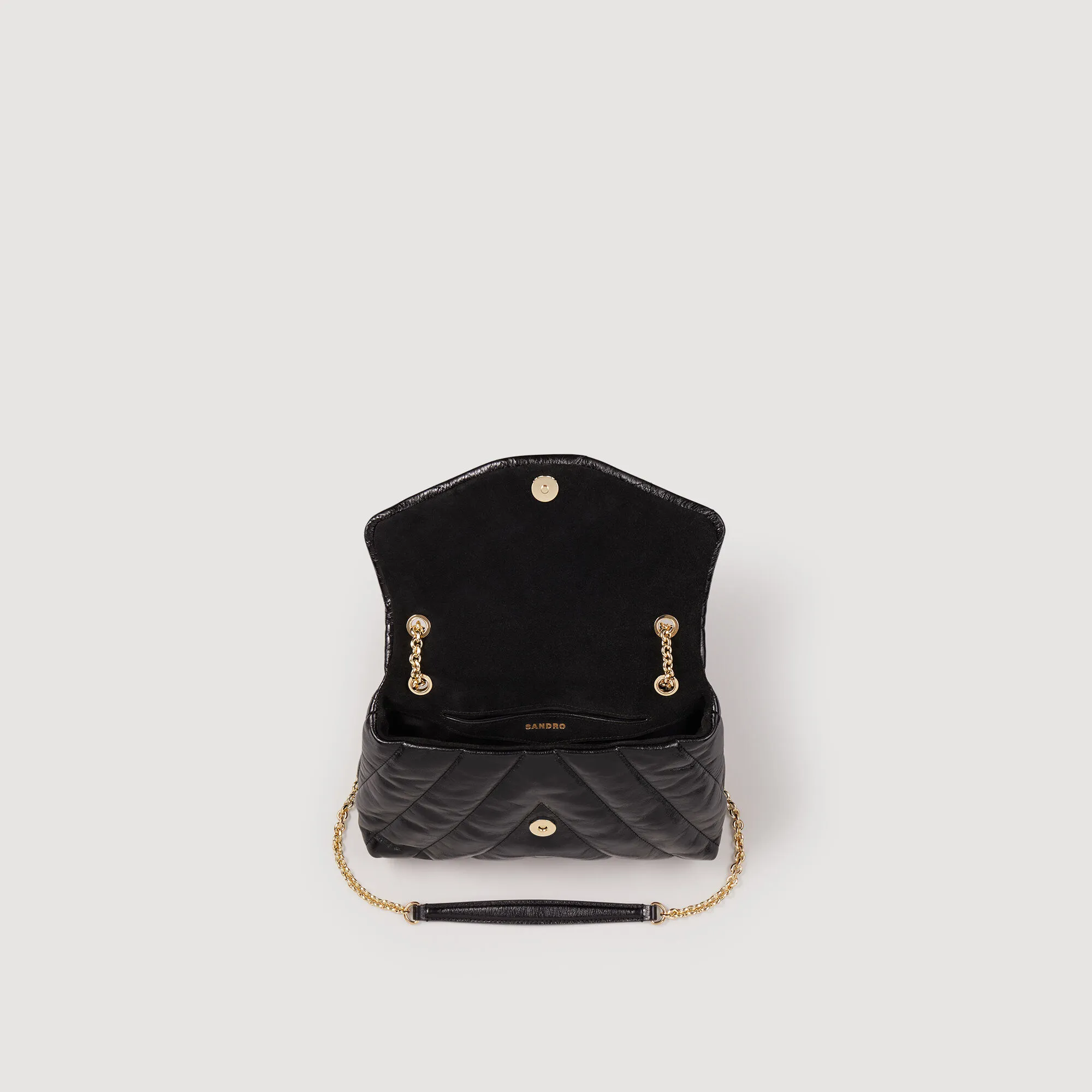 Borsa Mila in pelle matelassé