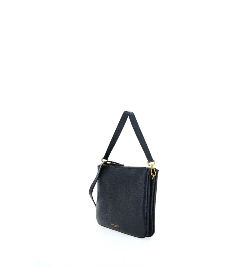 Borsa pelle martellata
