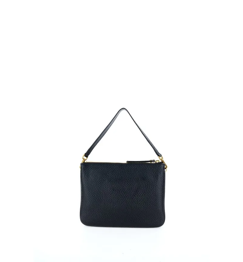 Borsa pelle martellata
