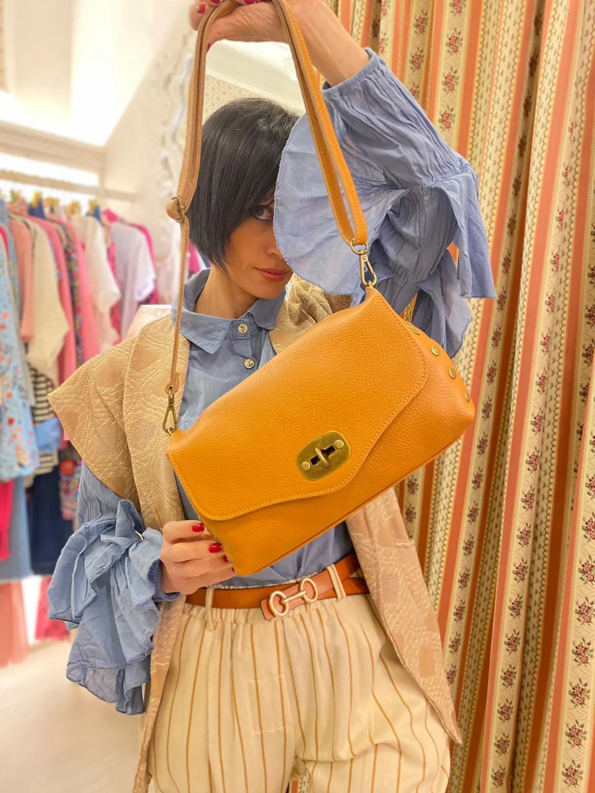 Borsa Sophie Cuoio