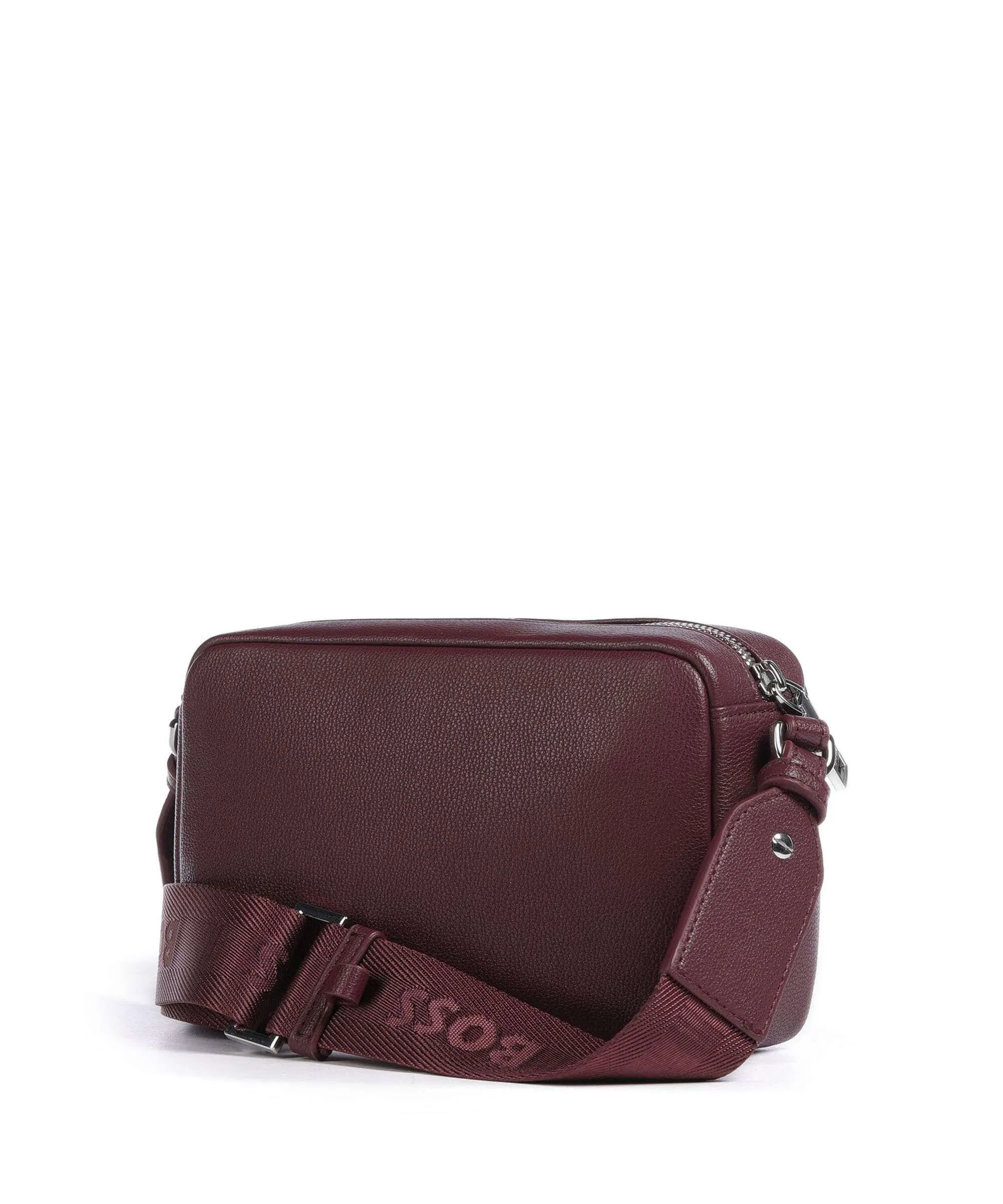  BOSS Addison Borsa a tracolla pelle sintetica rosso scuro  