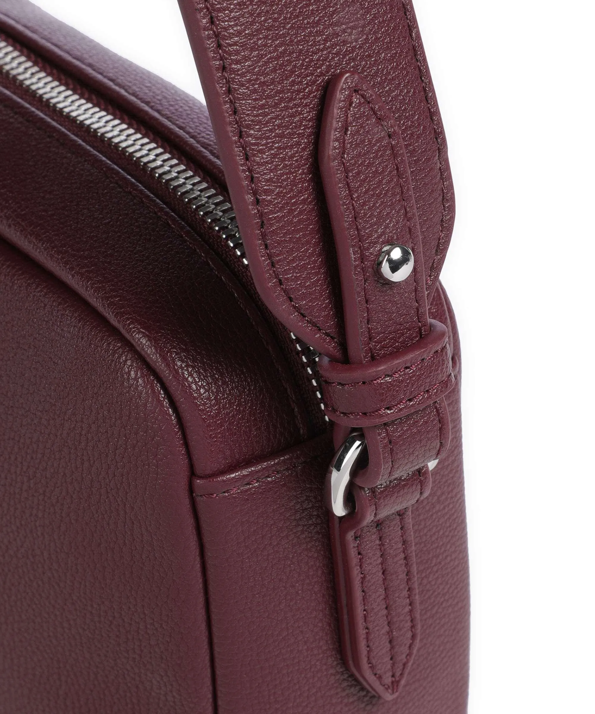  BOSS Addison Borsa a tracolla pelle sintetica rosso scuro  