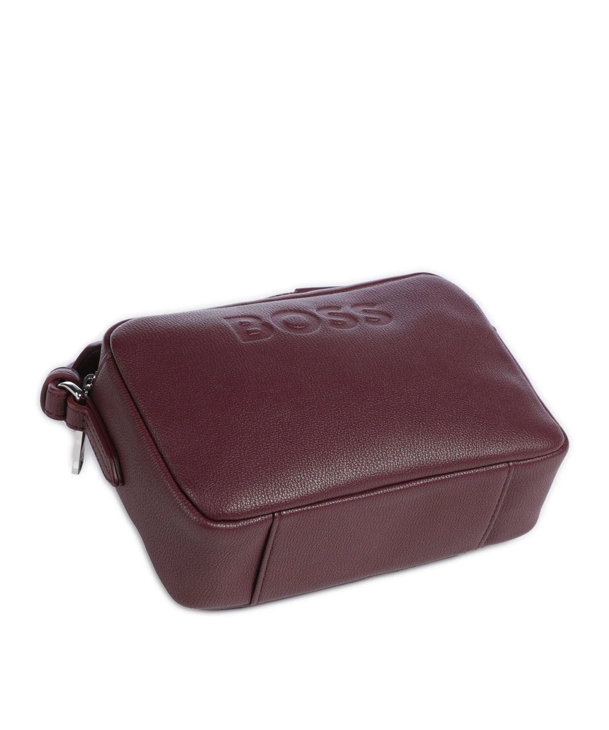  BOSS Addison Borsa a tracolla pelle sintetica rosso scuro  