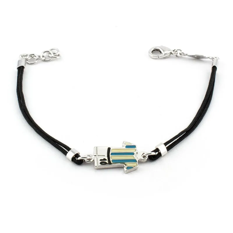Bracciale maglietta calcio bianco celeste
