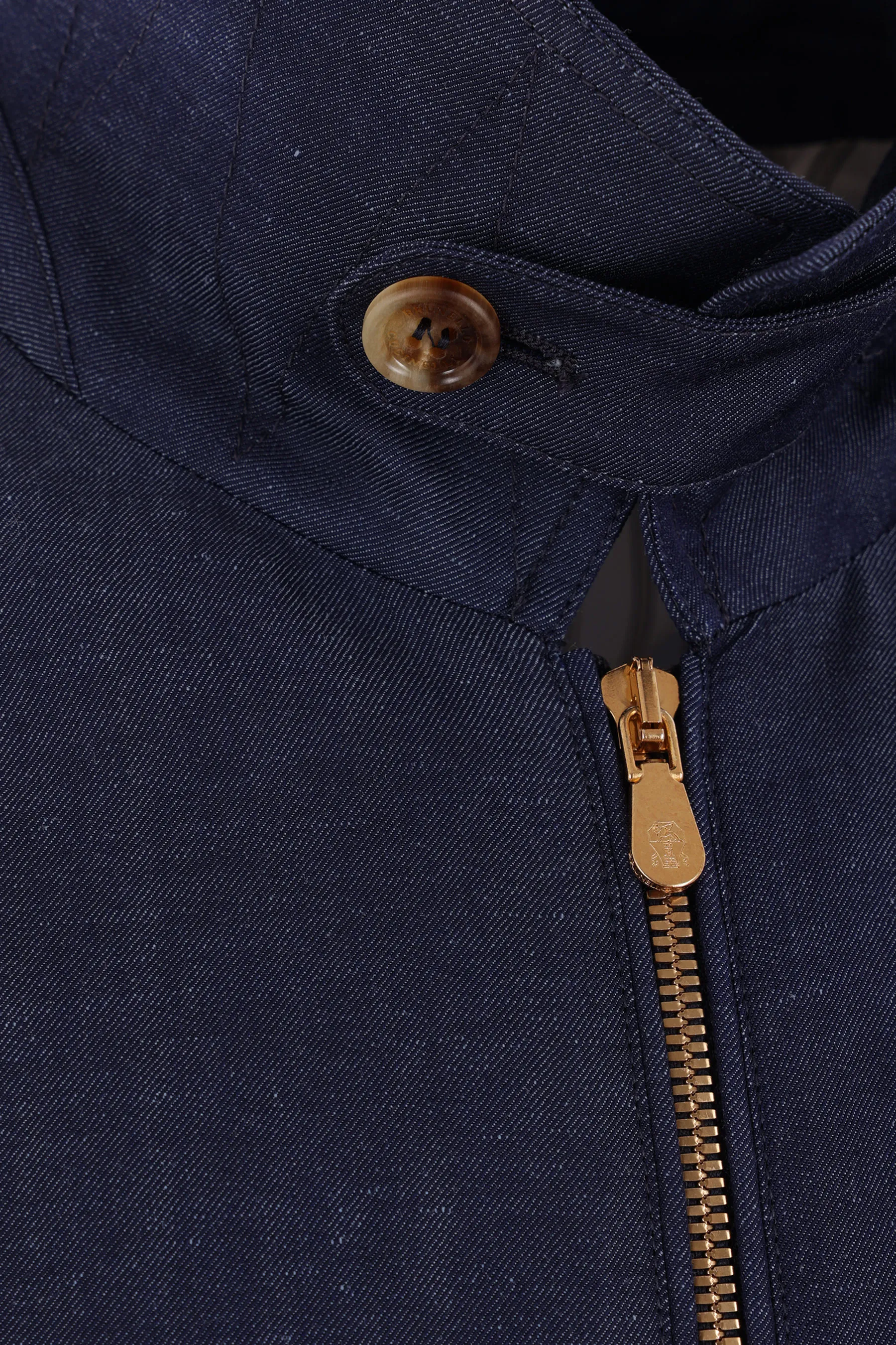 BRUNELLO CUCINELLI bomber in lana e lino