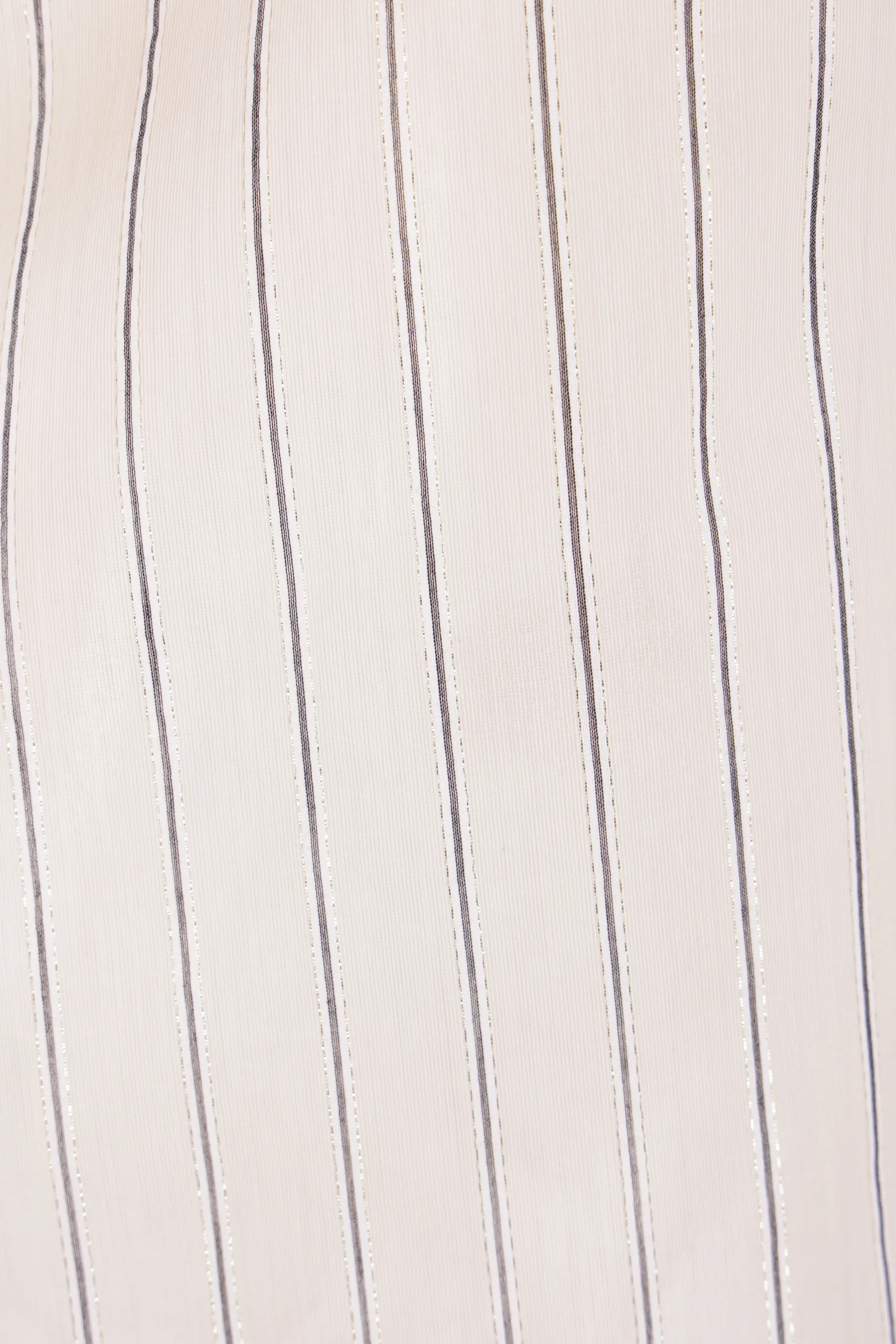 BRUNELLO CUCINELLI camicia in cotone e seta a righe