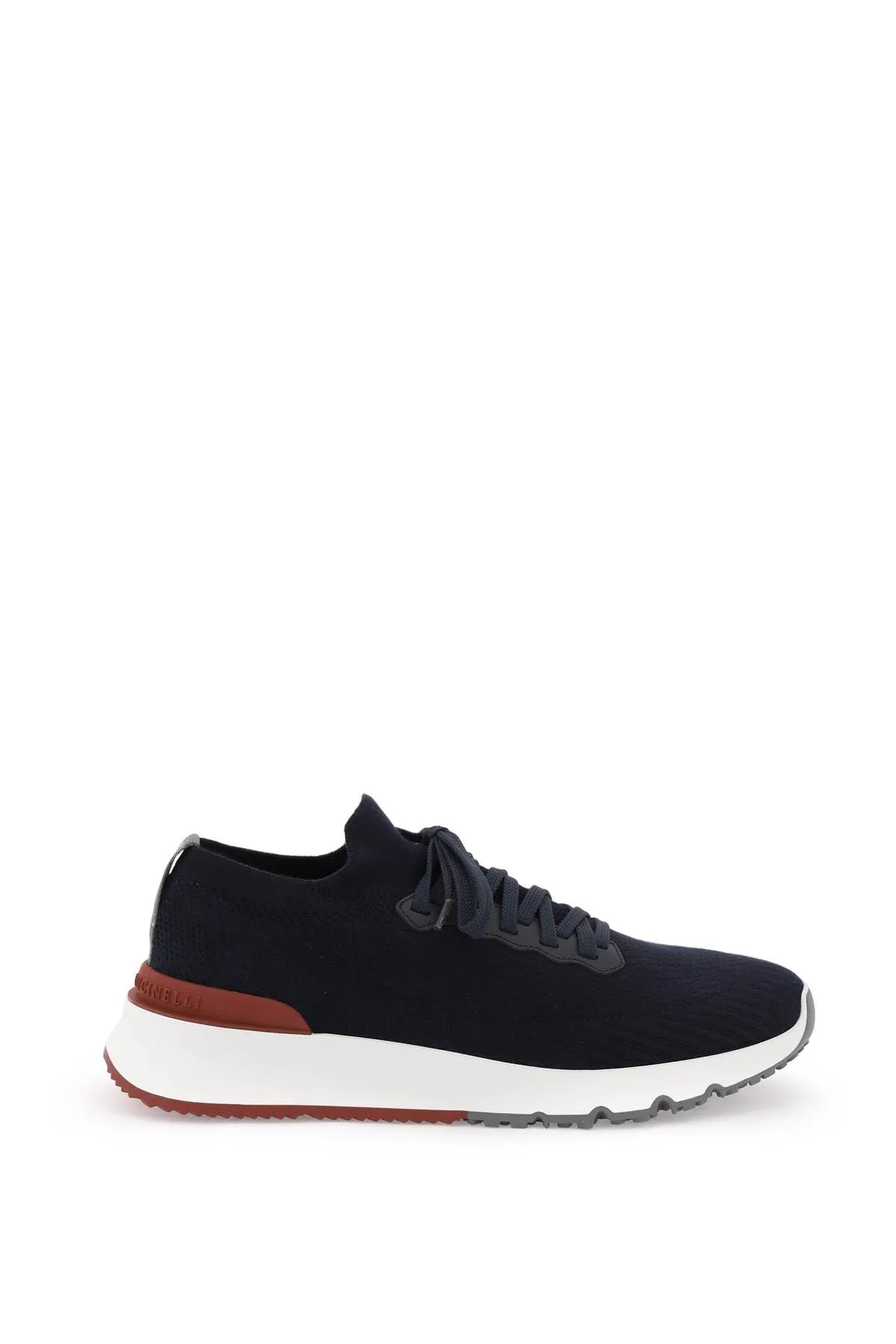 Brunello Cucinelli cotone maglia sneaker per casual e
