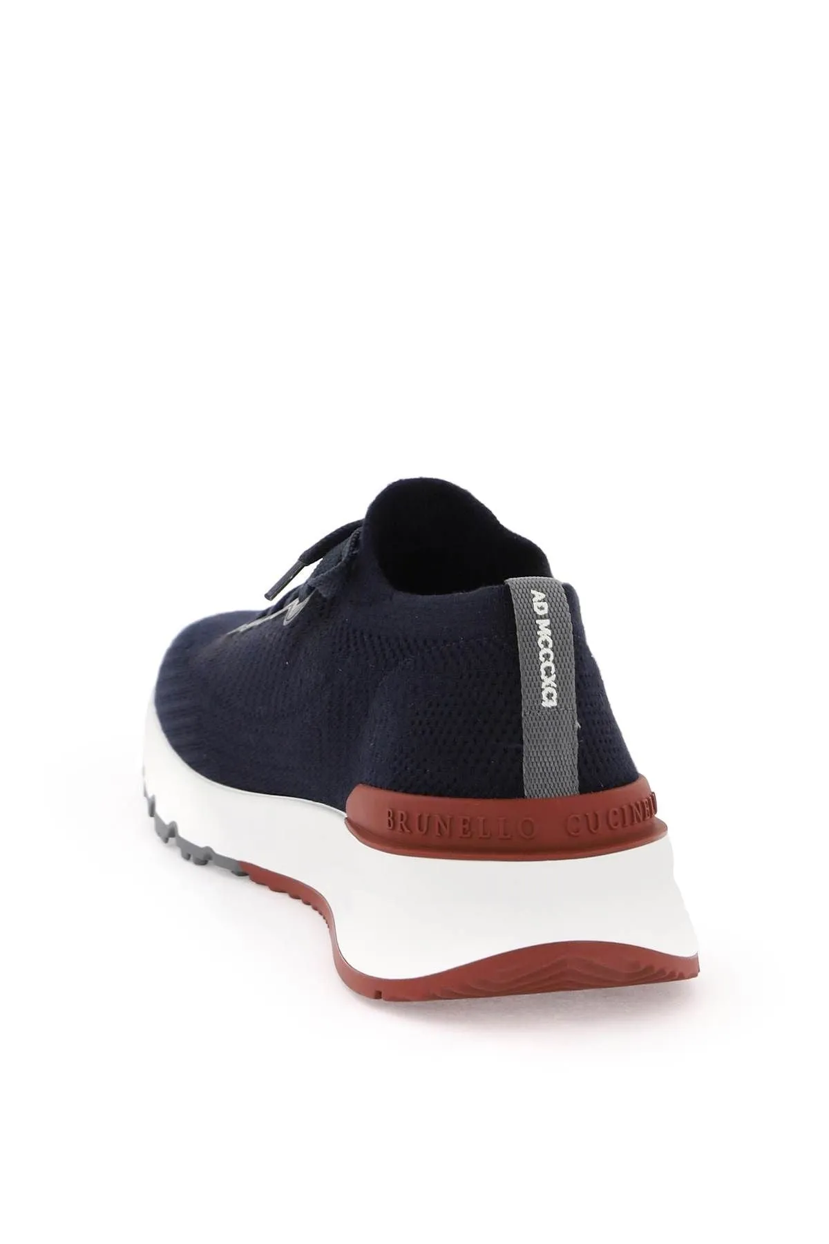 Brunello Cucinelli cotone maglia sneaker per casual e
