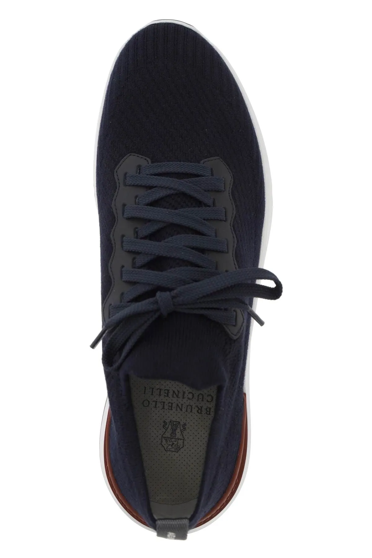 Brunello Cucinelli cotone maglia sneaker per casual e