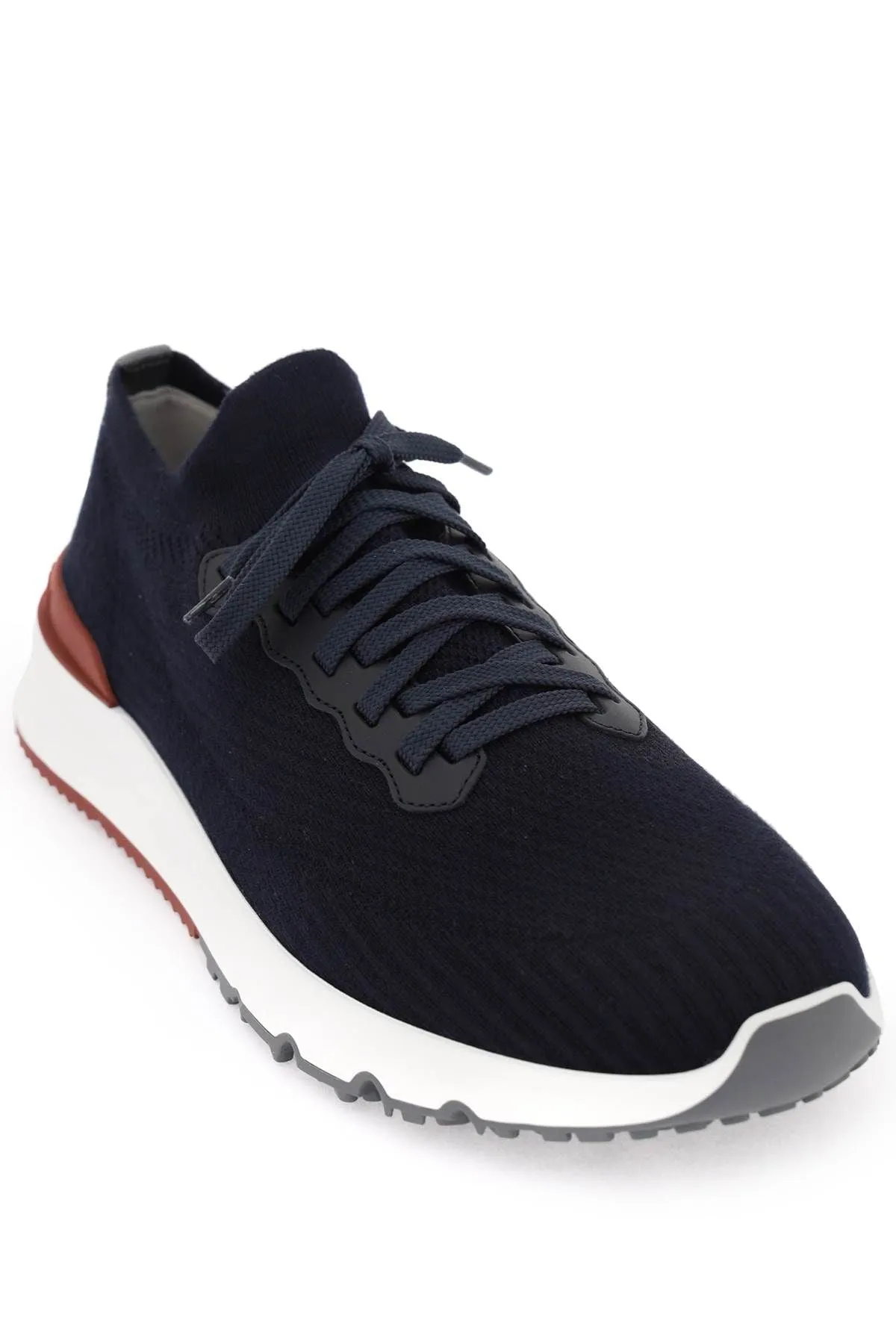 Brunello Cucinelli cotone maglia sneaker per casual e