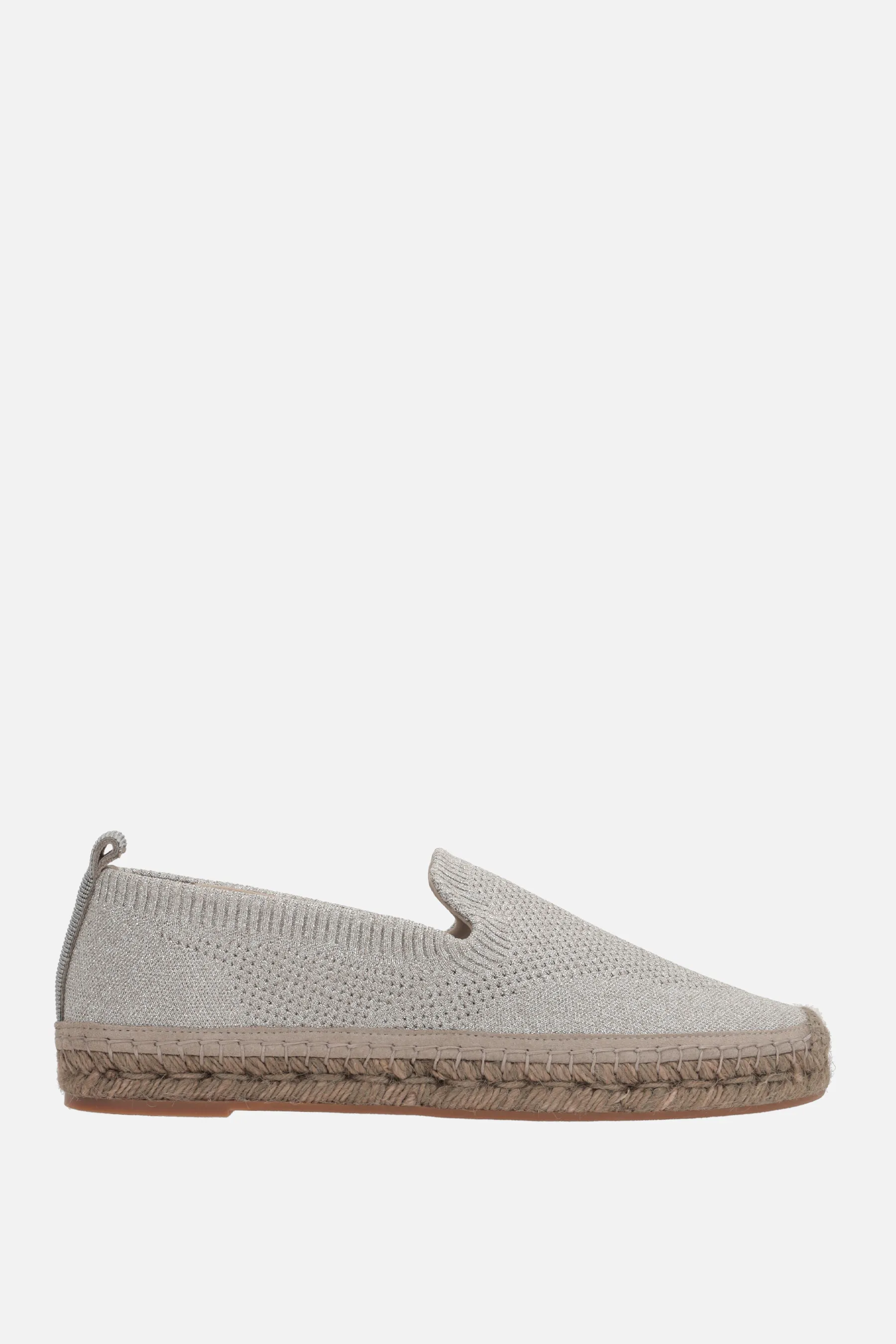 BRUNELLO CUCINELLI espadrilla in maglia Sparkling con Shiny Loop Detail