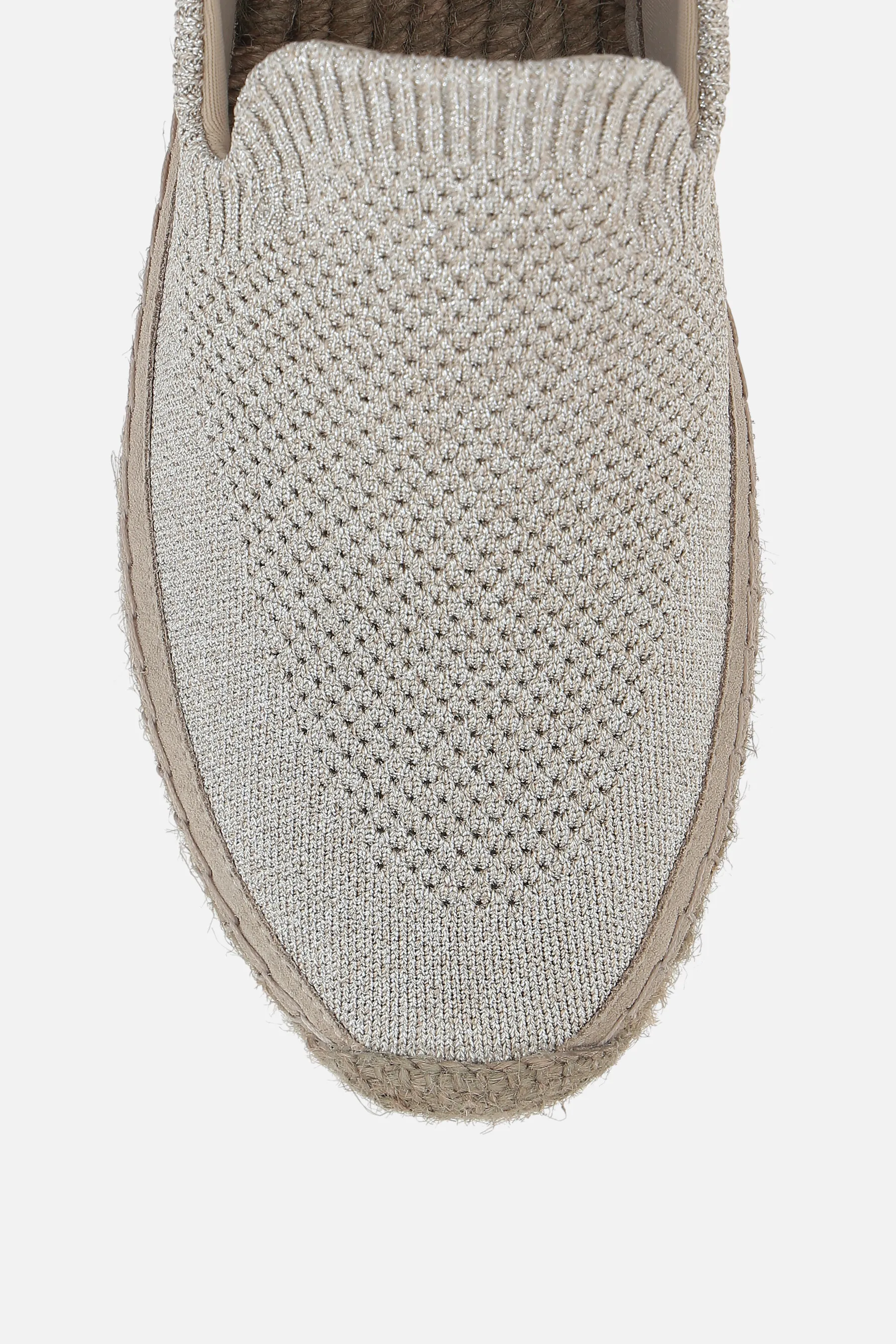 BRUNELLO CUCINELLI espadrilla in maglia Sparkling con Shiny Loop Detail
