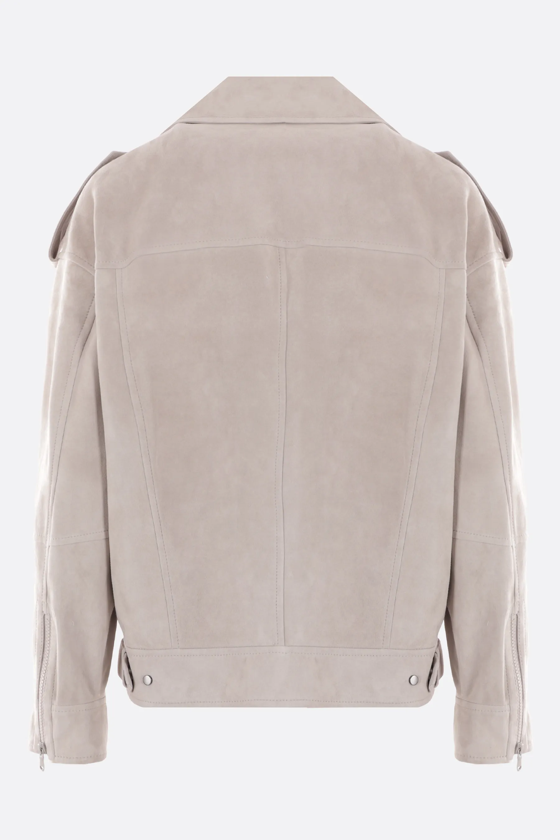 BRUNELLO CUCINELLI giacca biker in suede