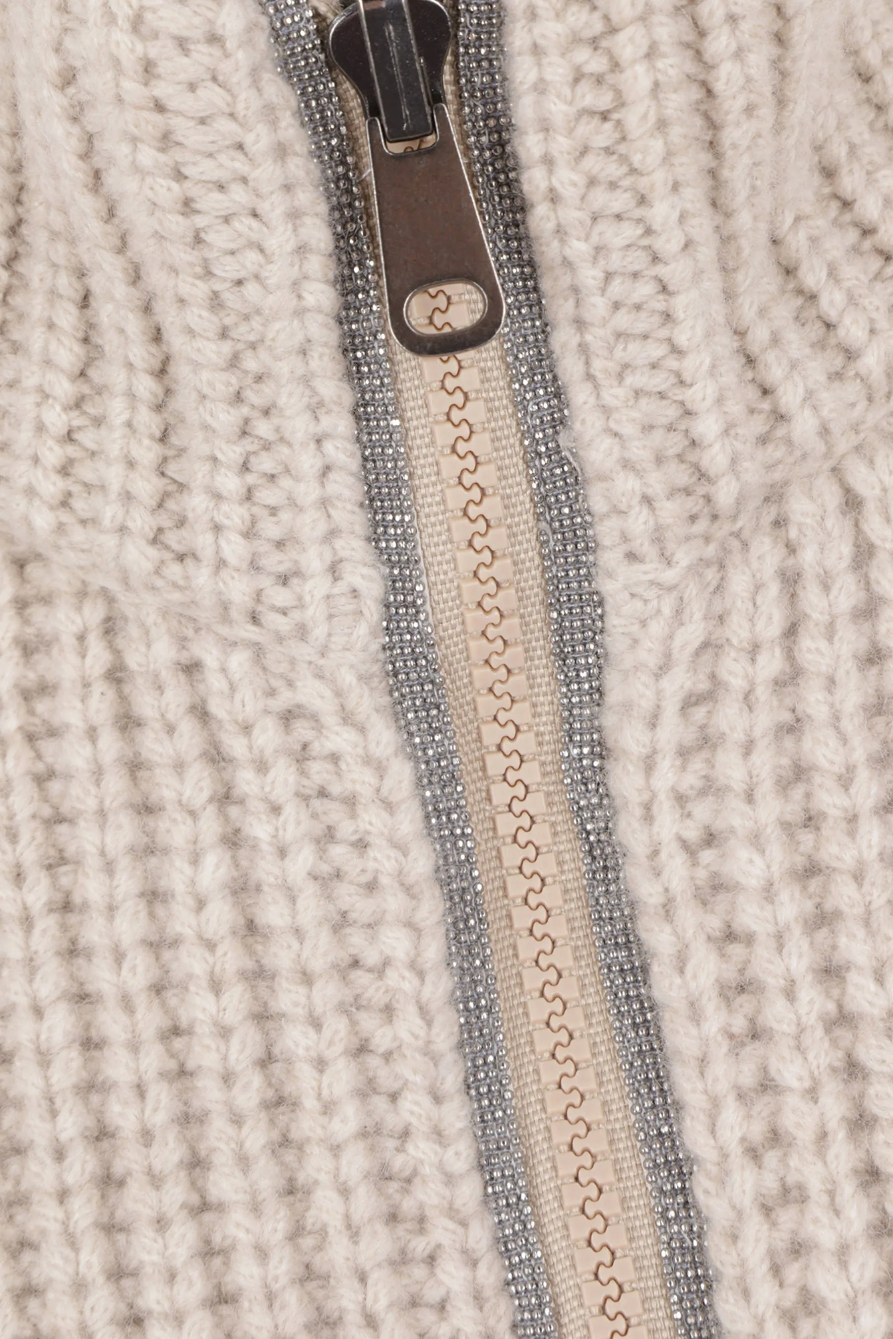 BRUNELLO CUCINELLI gilet imbottito reversibile in nylon e maglia