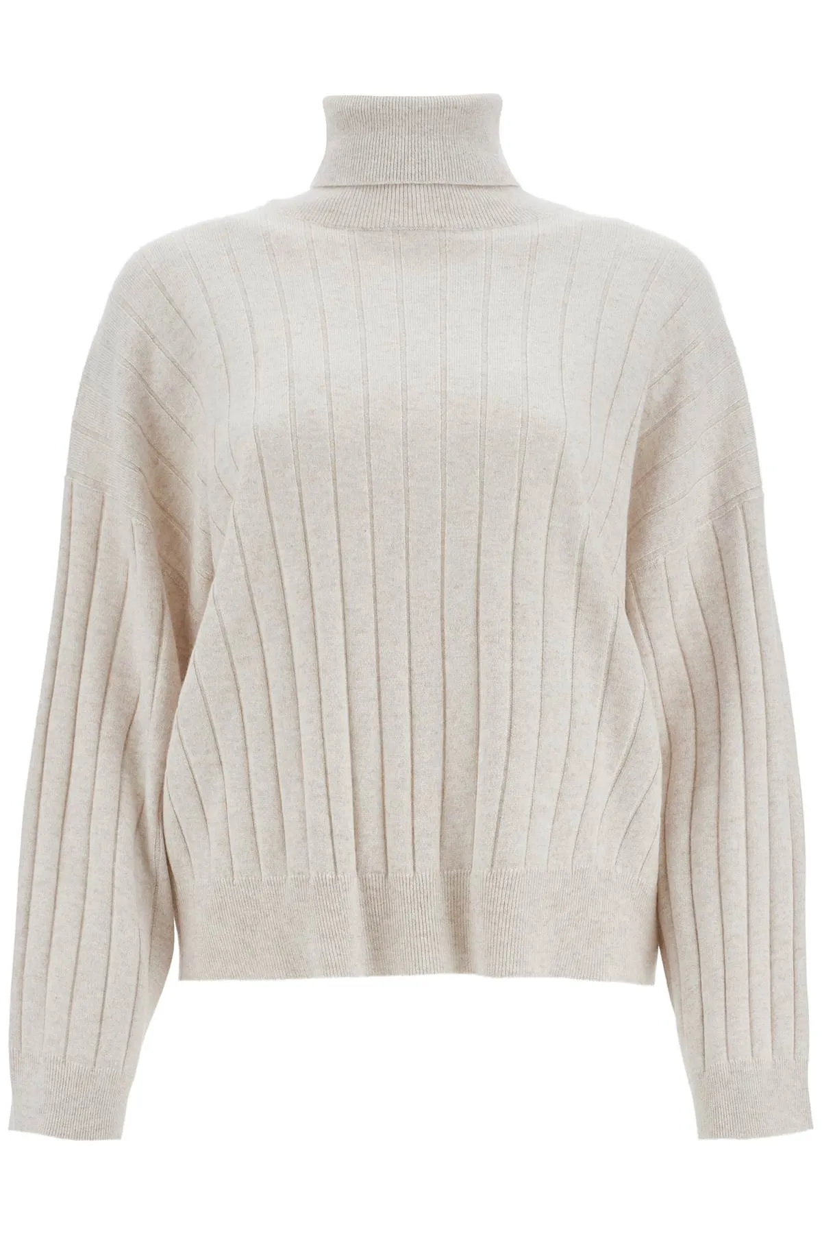 Brunello Cucinelli High Neck Cashmere Pullover Magion