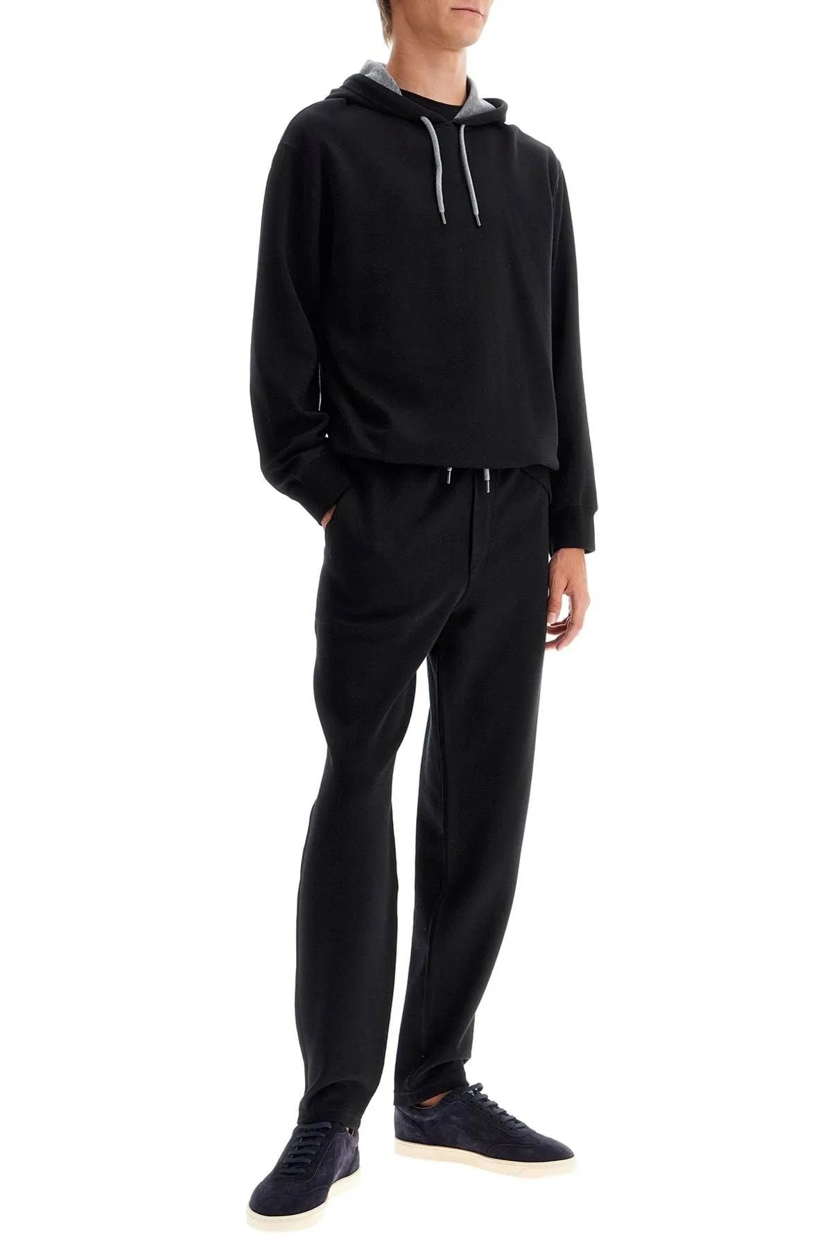 Brunello Cucinelli Interlock Jersey Pants for Men