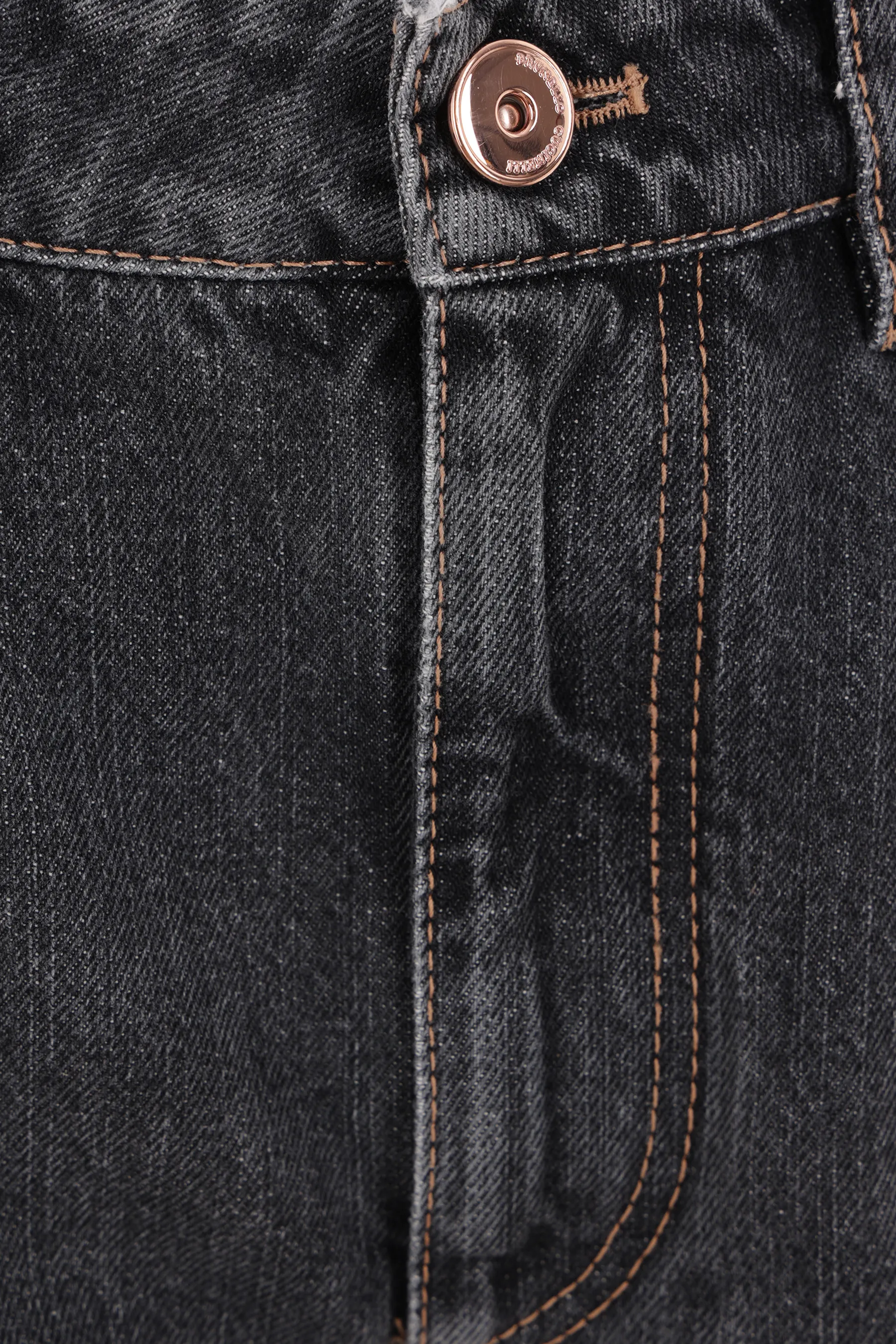 BRUNELLO CUCINELLI jeans a gamba dritta in denim