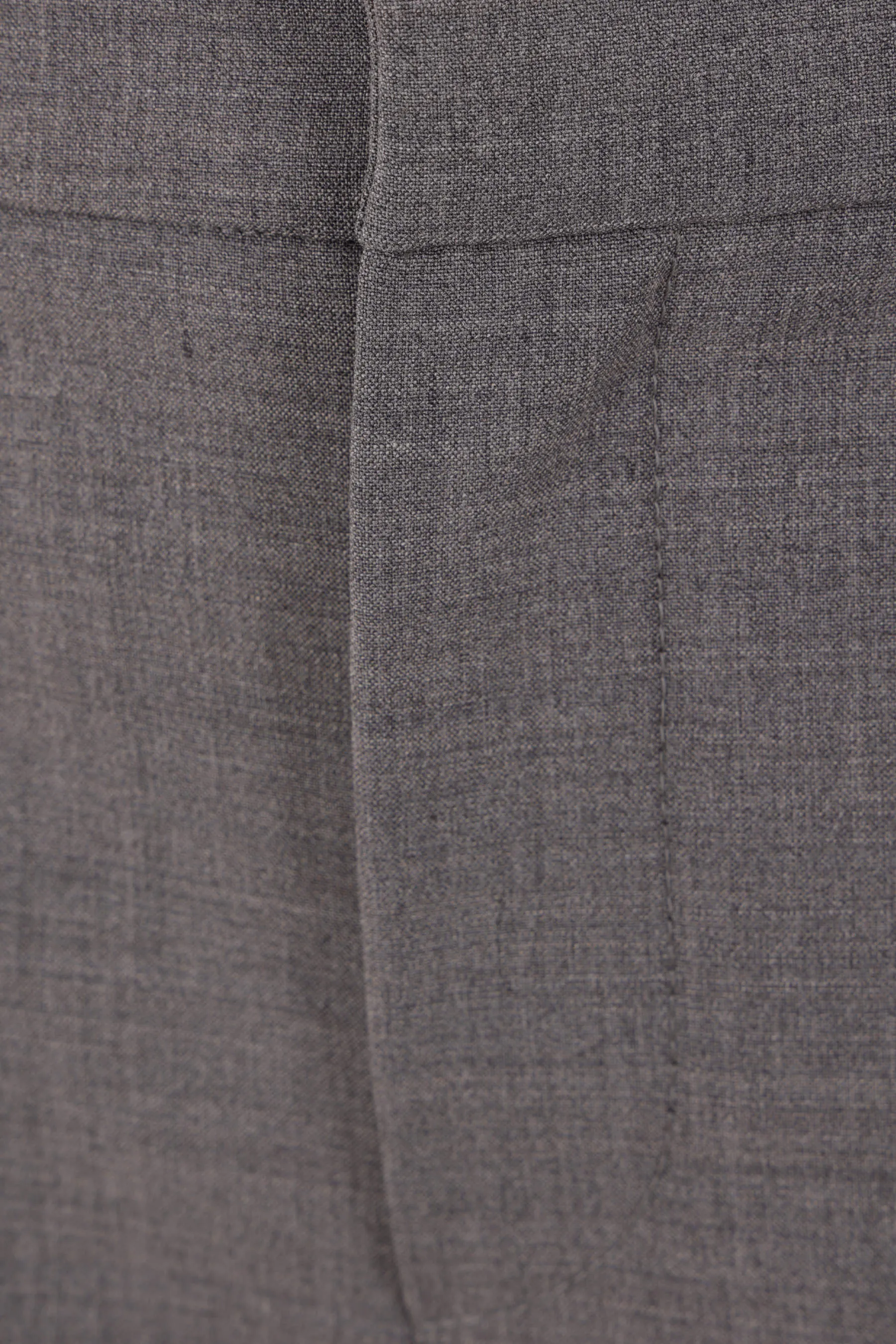  BRUNELLO CUCINELLI pantalone sigaretta in lana Tropical Luxury con monile 