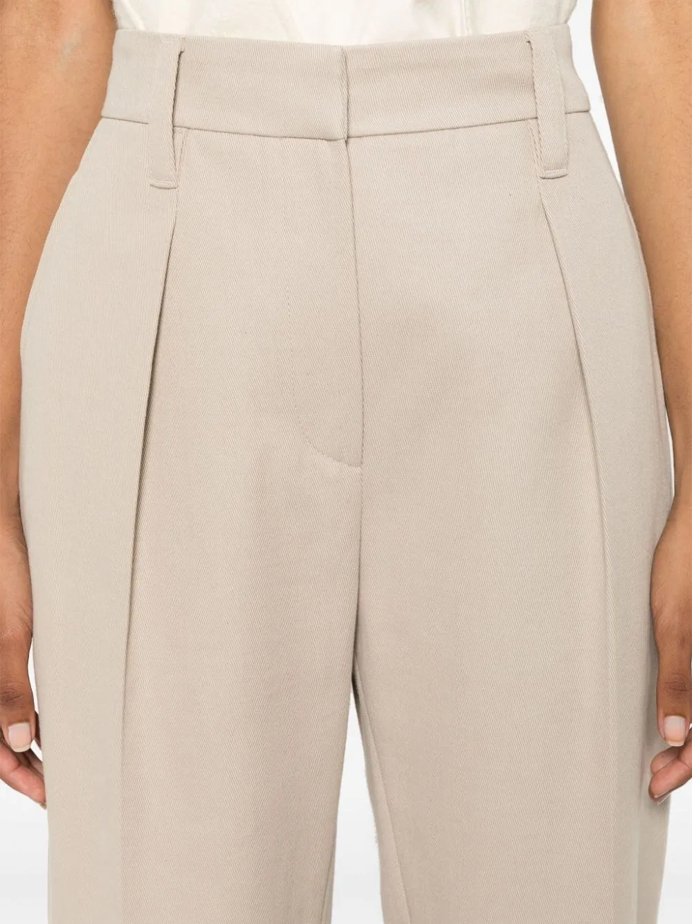 Brunello Cucinelli-Pantaloni con piega