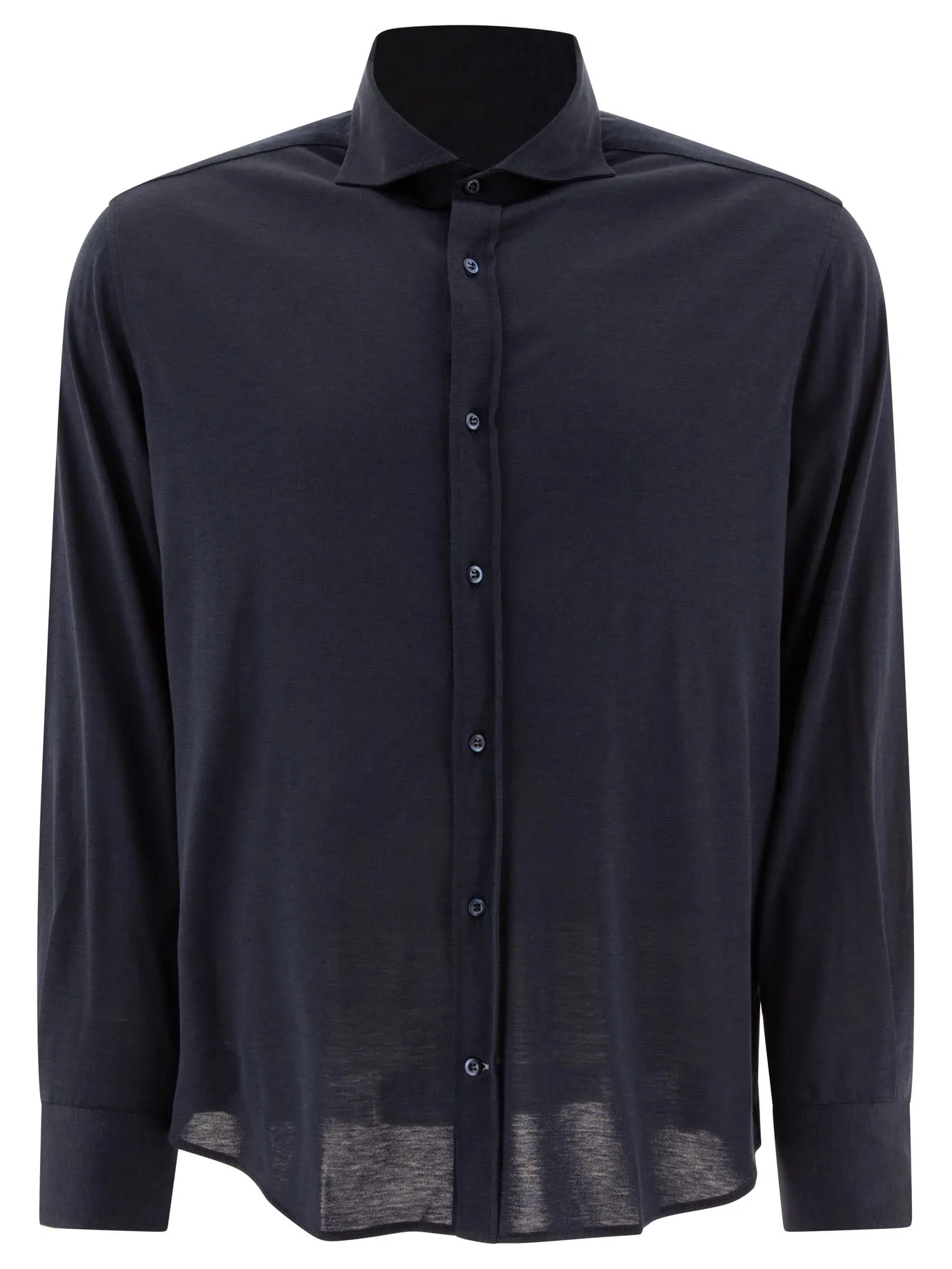 Brunello Cucinelli seta e maglia leggera di cotone leggera
