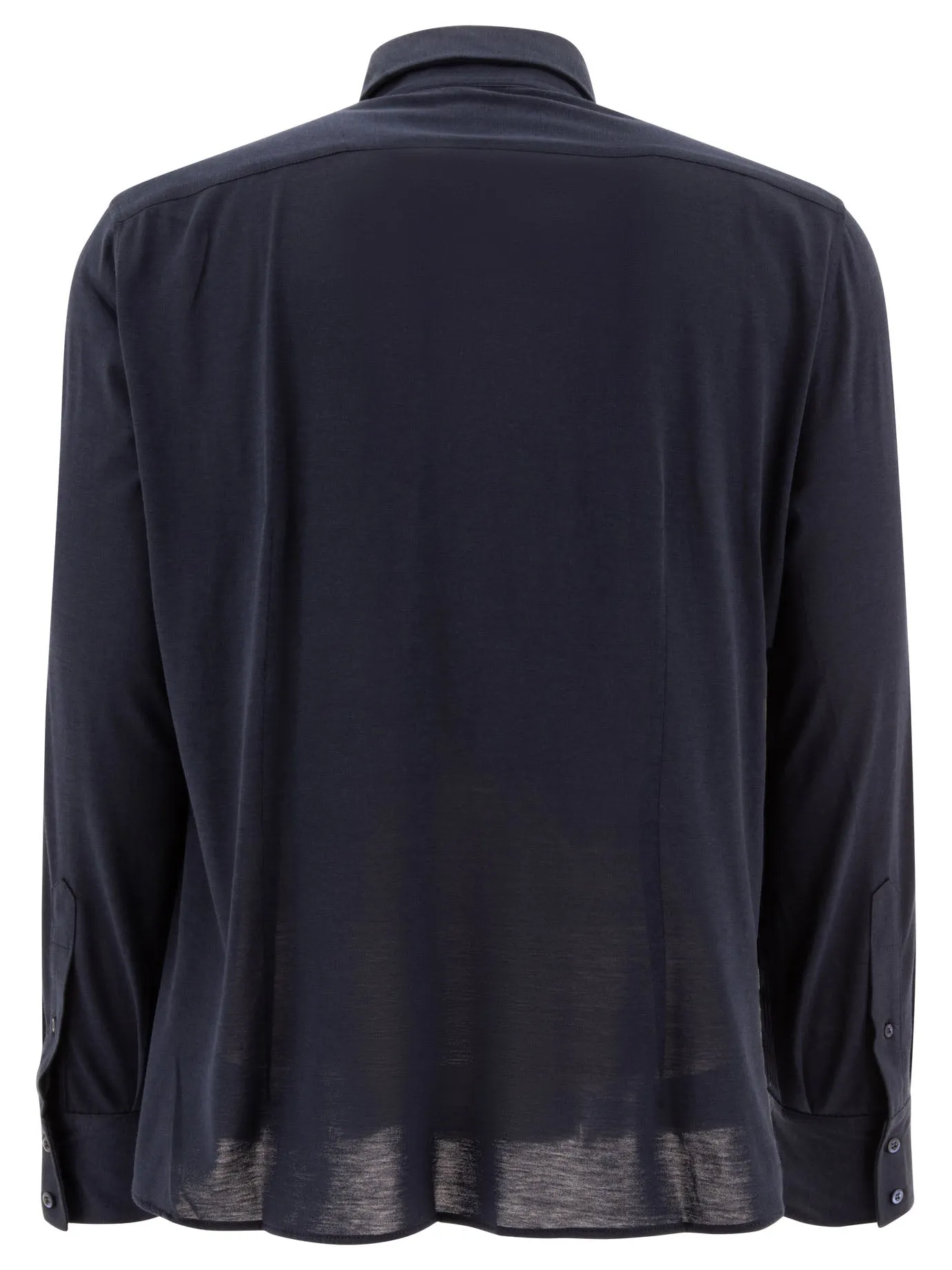 Brunello Cucinelli seta e maglia leggera di cotone leggera