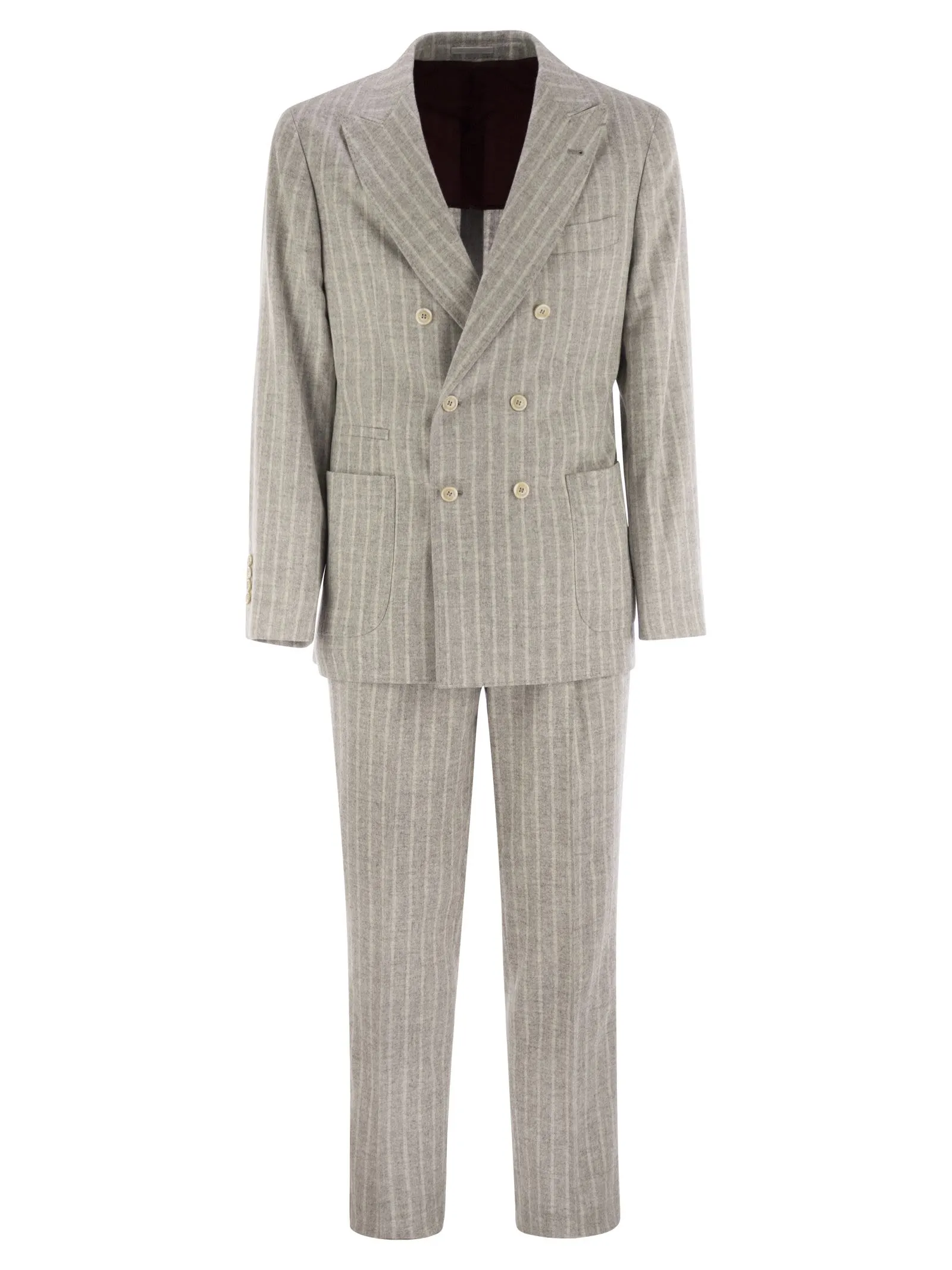 Brunello Cucinelli Stume da gessio di alpaca e lana di comfort