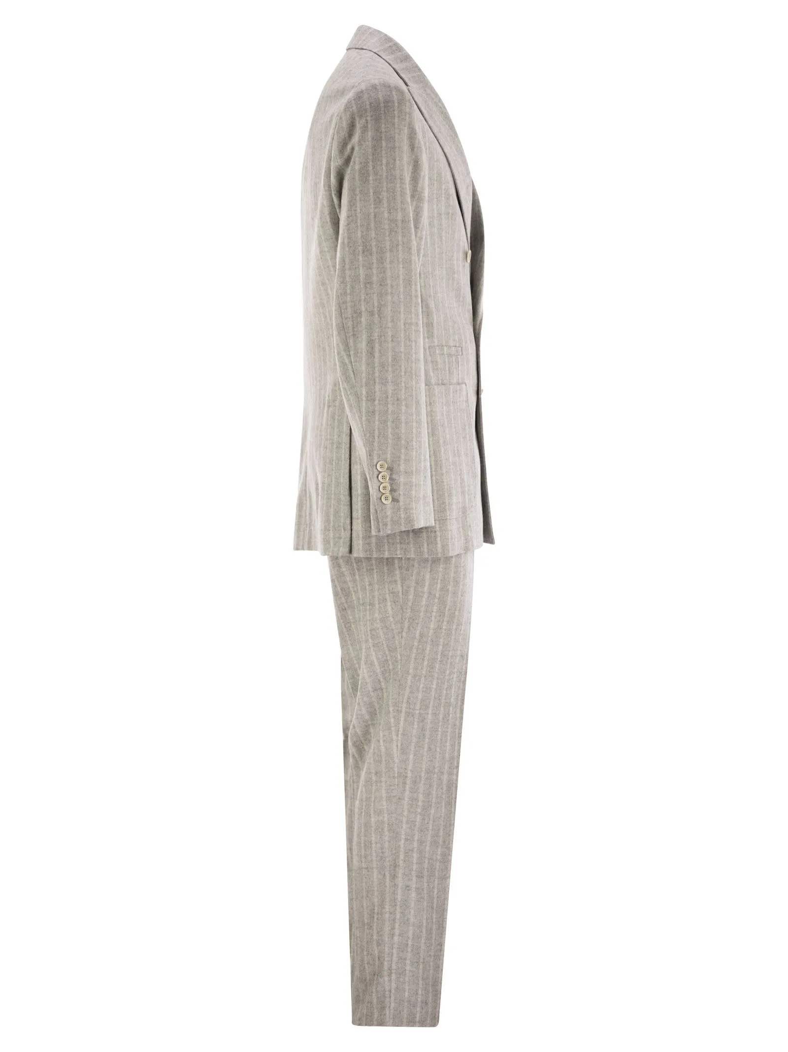 Brunello Cucinelli Stume da gessio di alpaca e lana di comfort