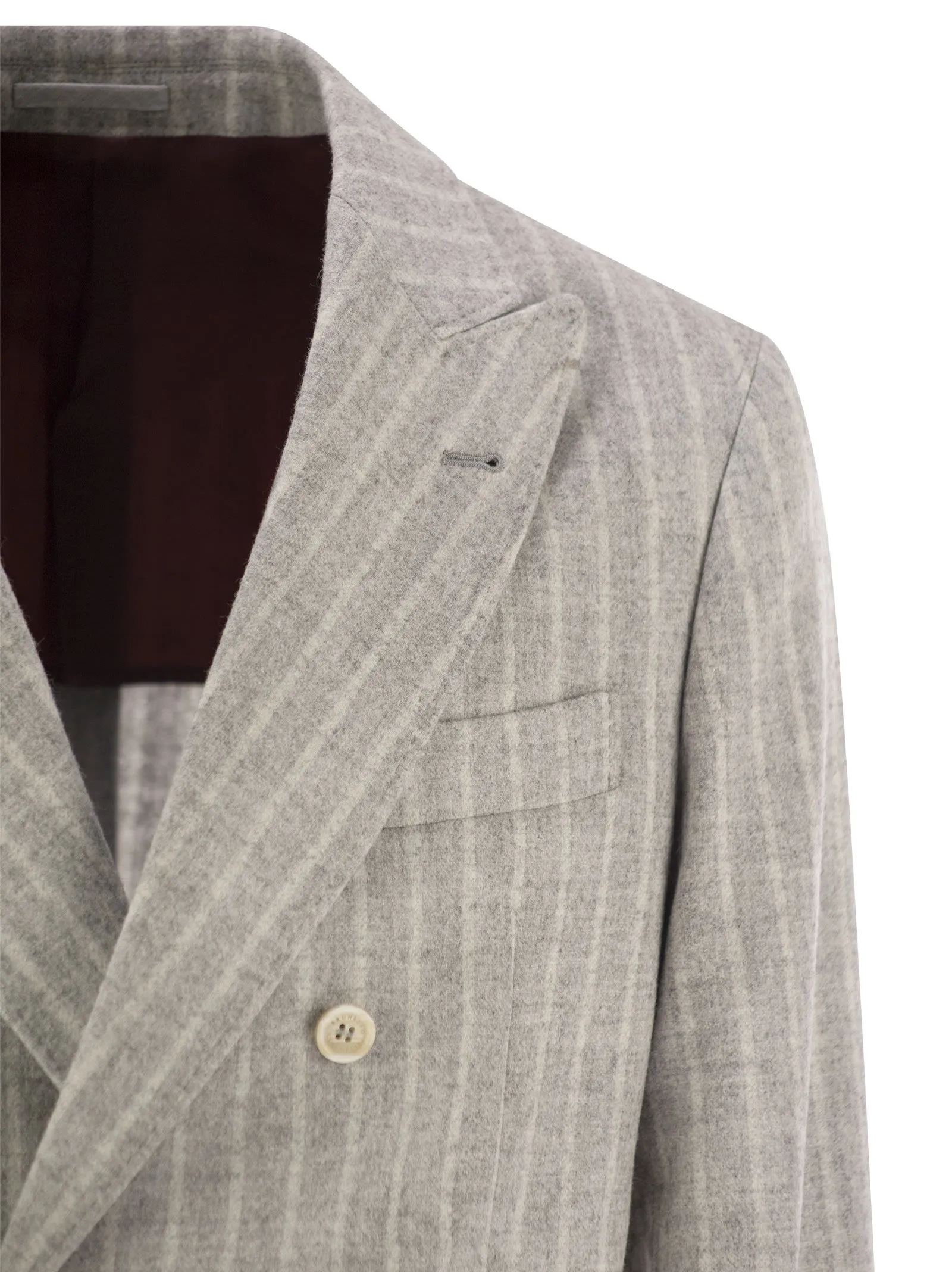 Brunello Cucinelli Stume da gessio di alpaca e lana di comfort