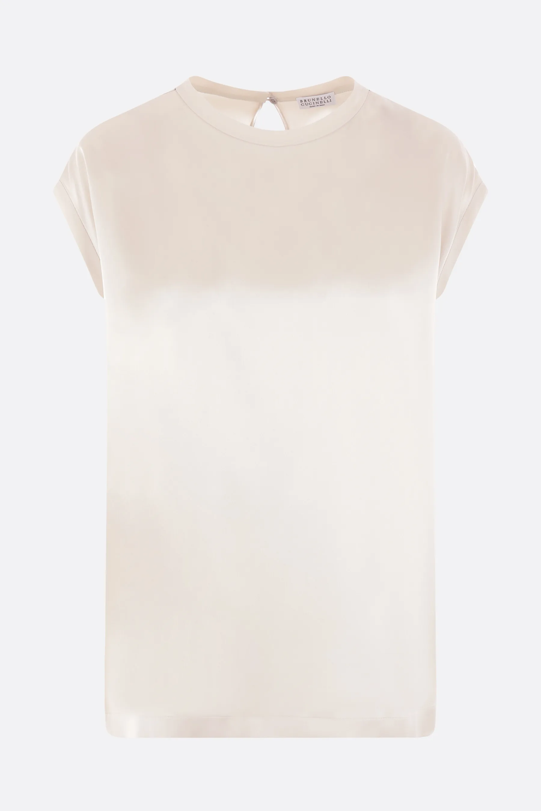 BRUNELLO CUCINELLI top in envers satin