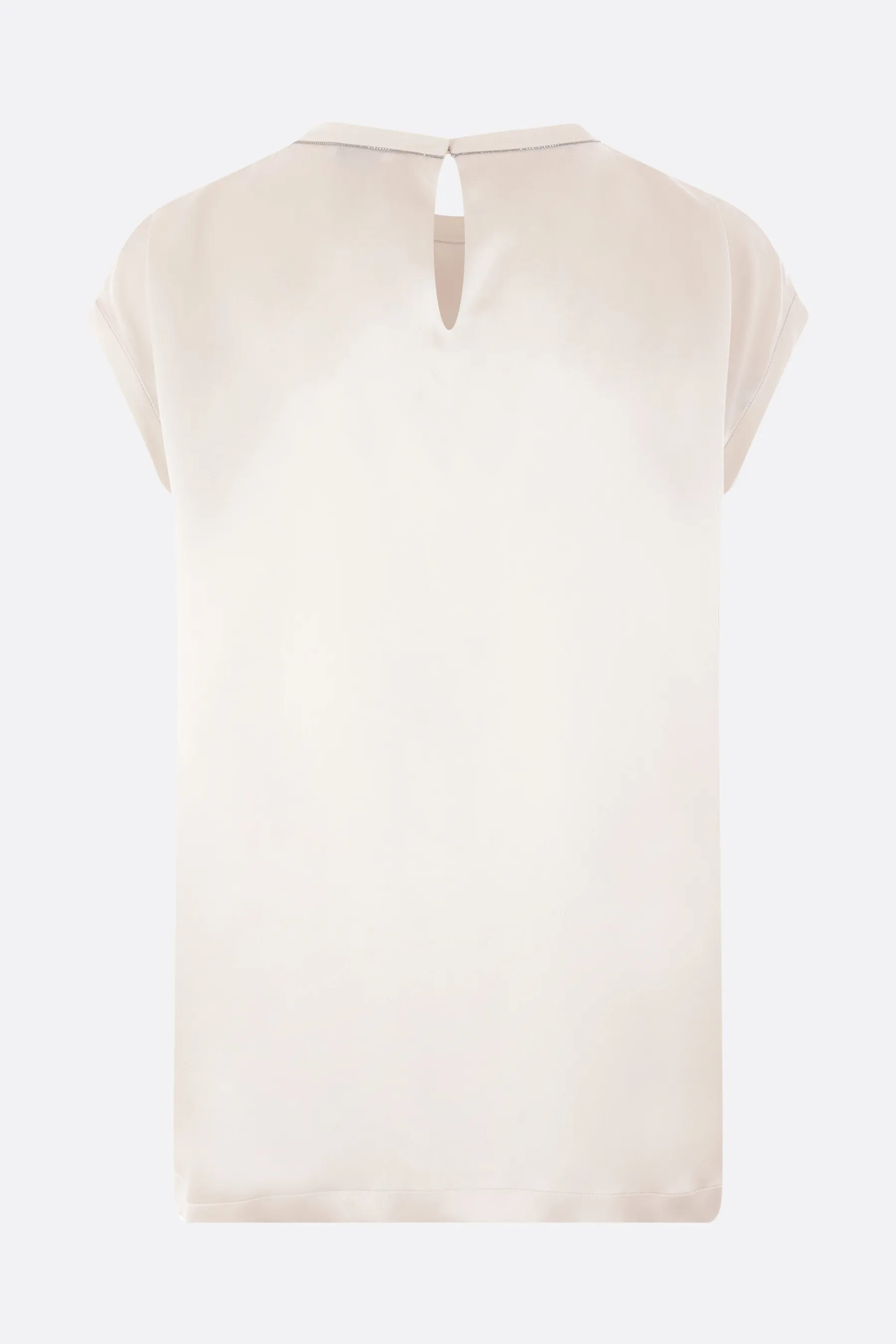 BRUNELLO CUCINELLI top in envers satin