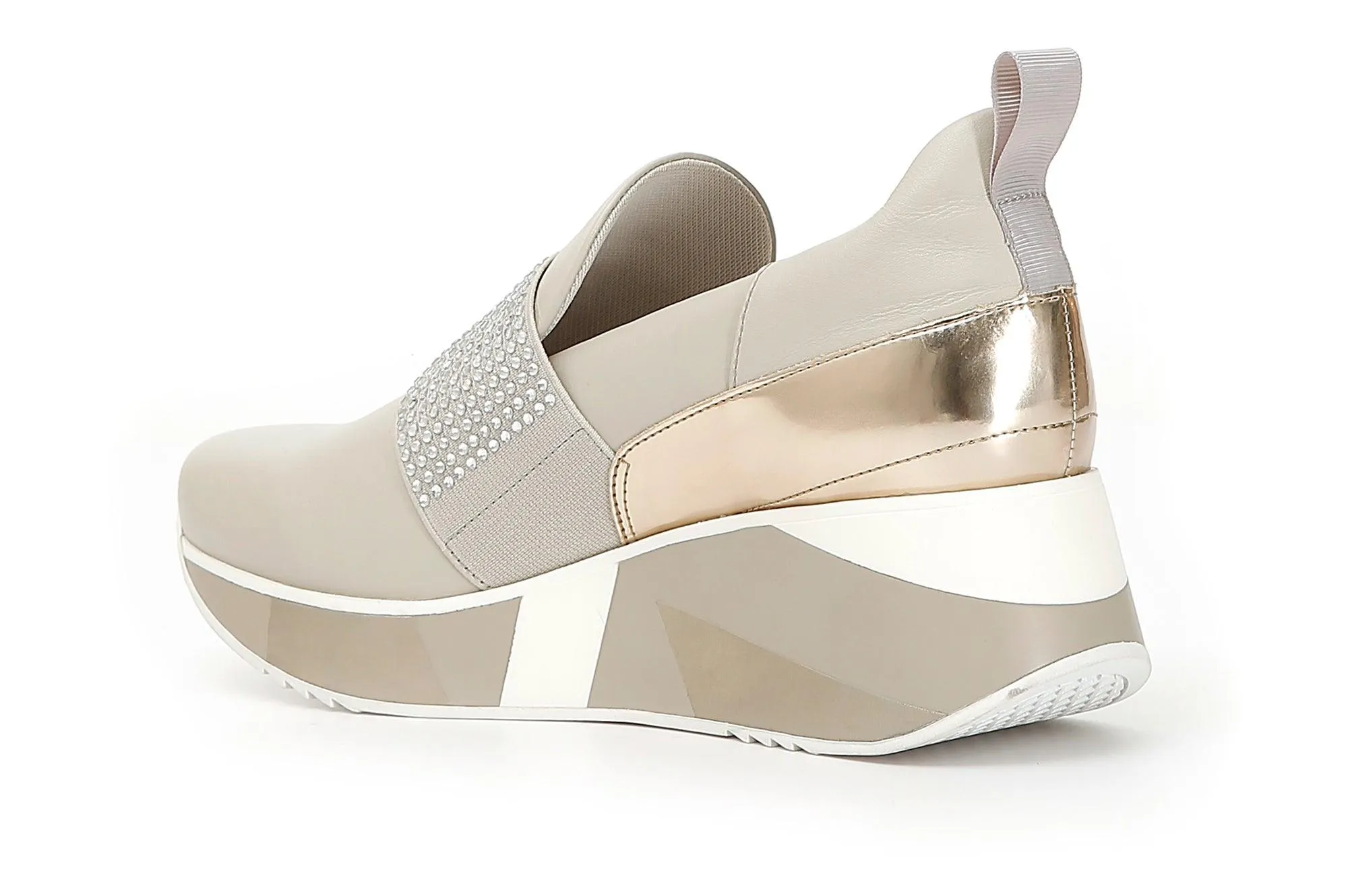 CAFENOIR SLIP ON BANDA STRASS