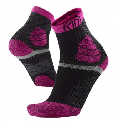 Calze da trail SIDAS Trail Protect (NERO/PINK) donna