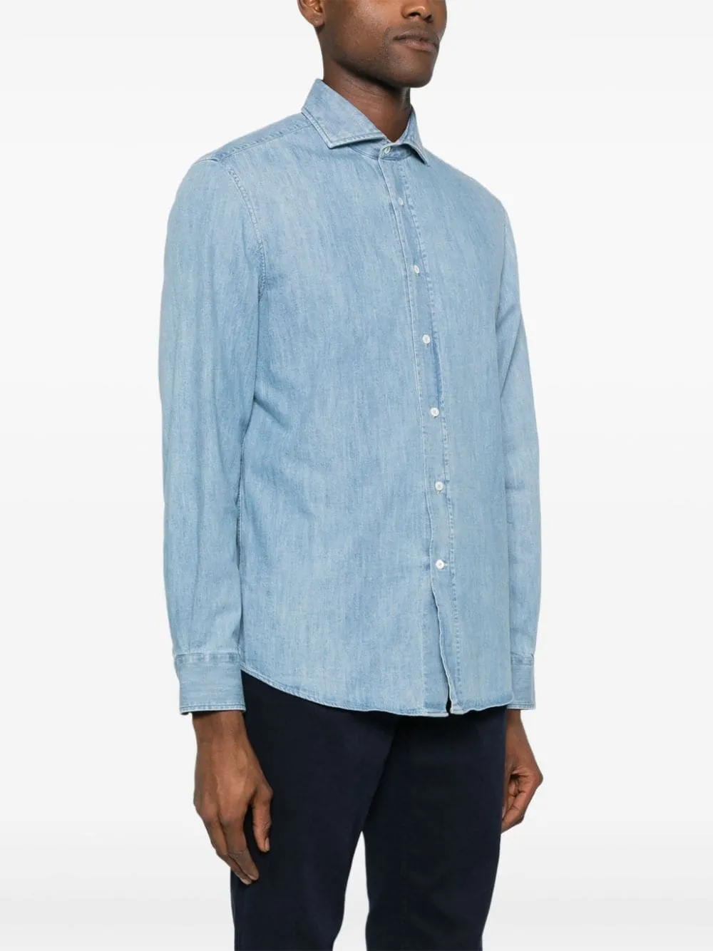 Camicia di denim Brunello Cucinelli