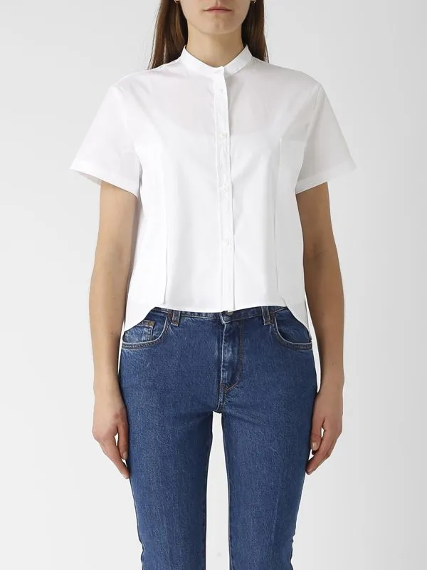 Camicia donna Fay in cotone Bianco