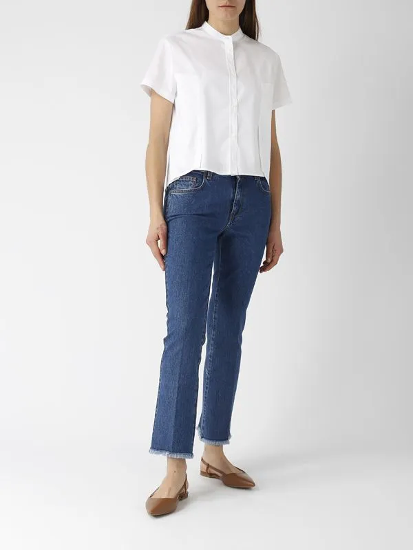 Camicia donna Fay in cotone Bianco