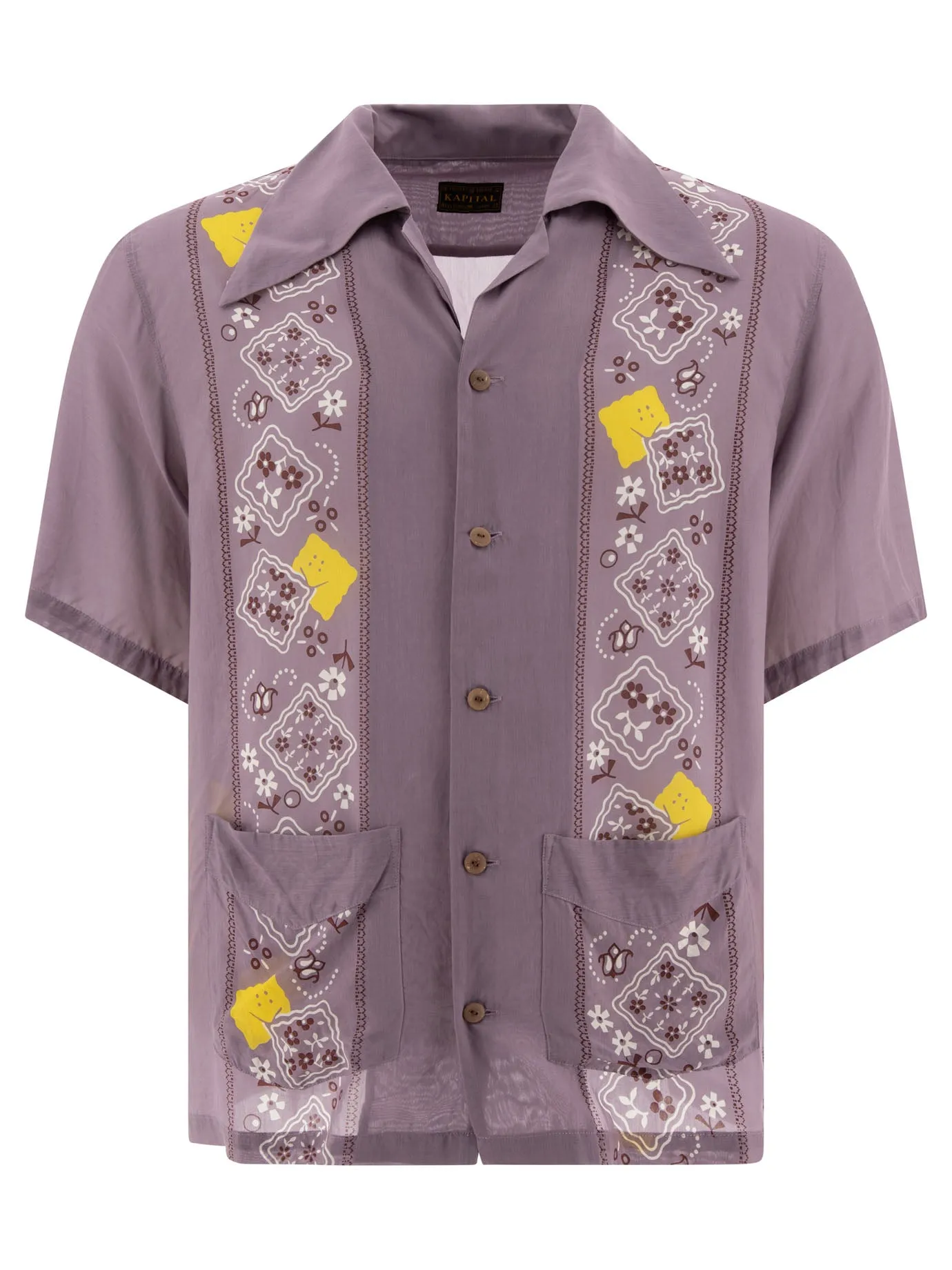 Camicia Kapital Peckish Rainbowy