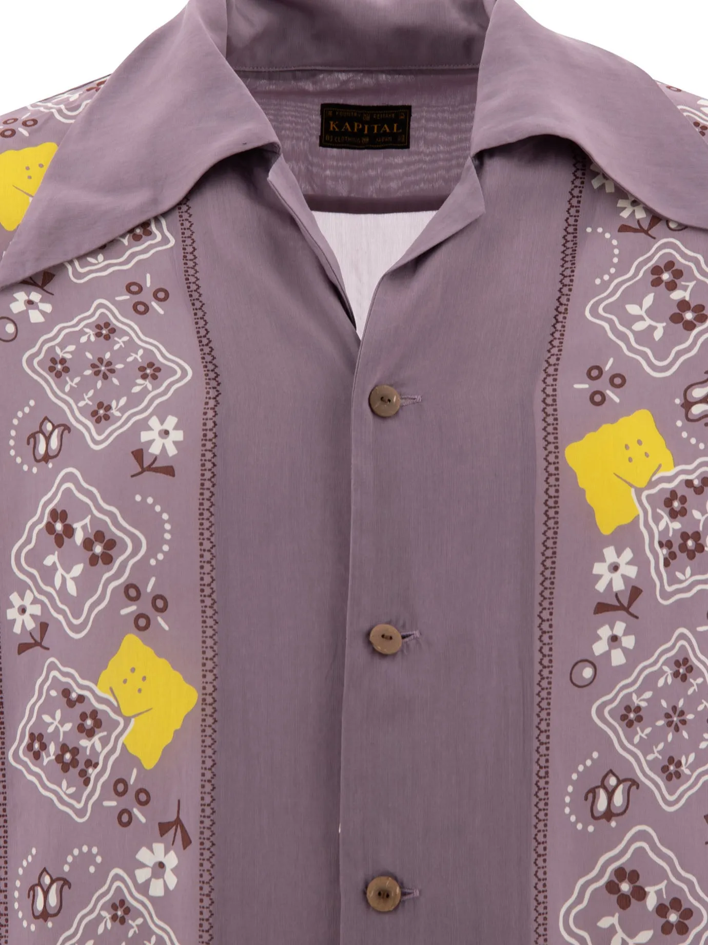 Camicia Kapital Peckish Rainbowy