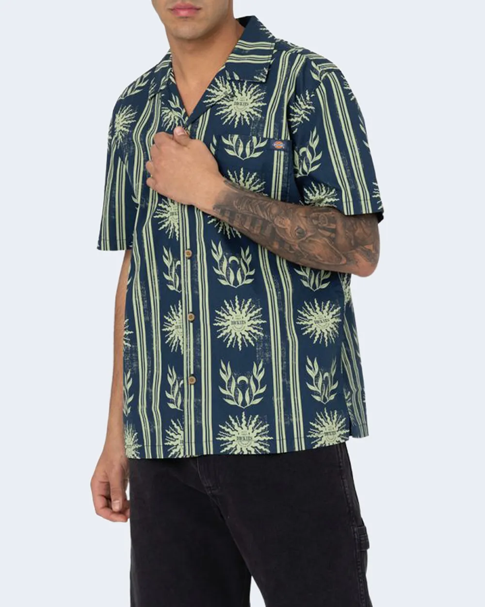 Camicia manica corta Dickies kelso shirt ss air force Blu
