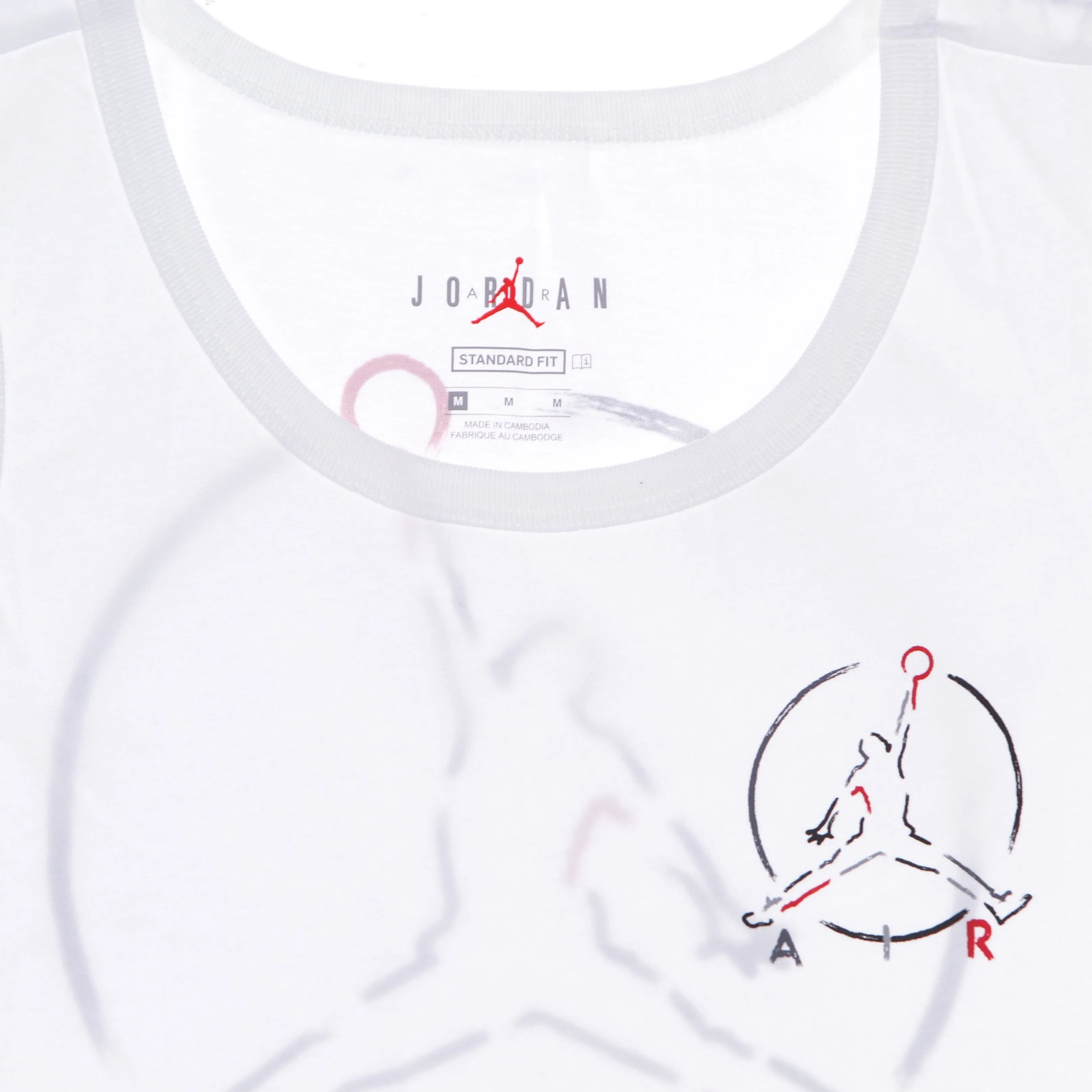 Canotta Uomo Brand Jumpman Air Tank White