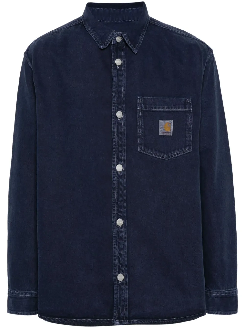 Carhartt Camicia Blu Uomo Denim