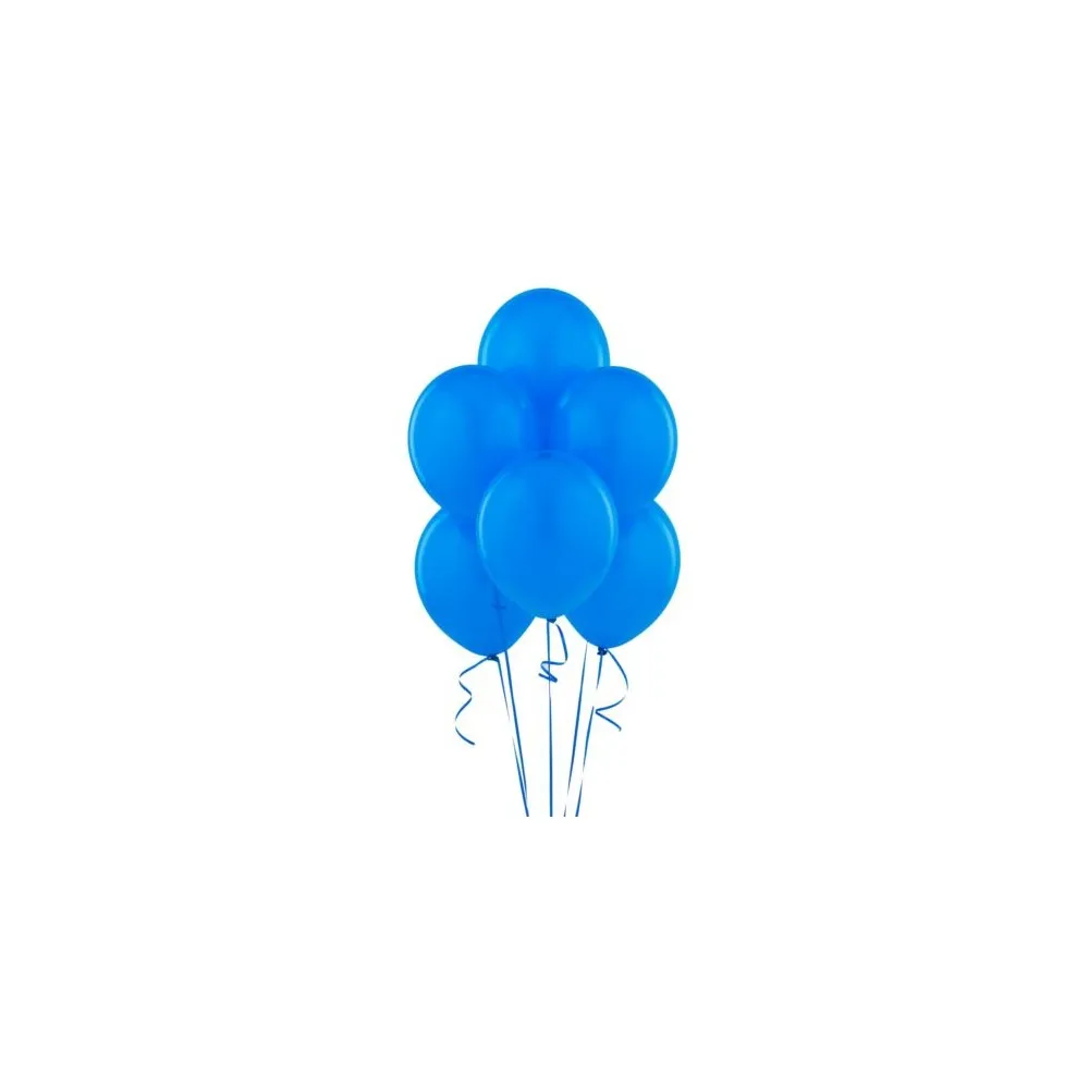 Cf. 100 Palloncini Lattice Blu Pastello Tondi  16