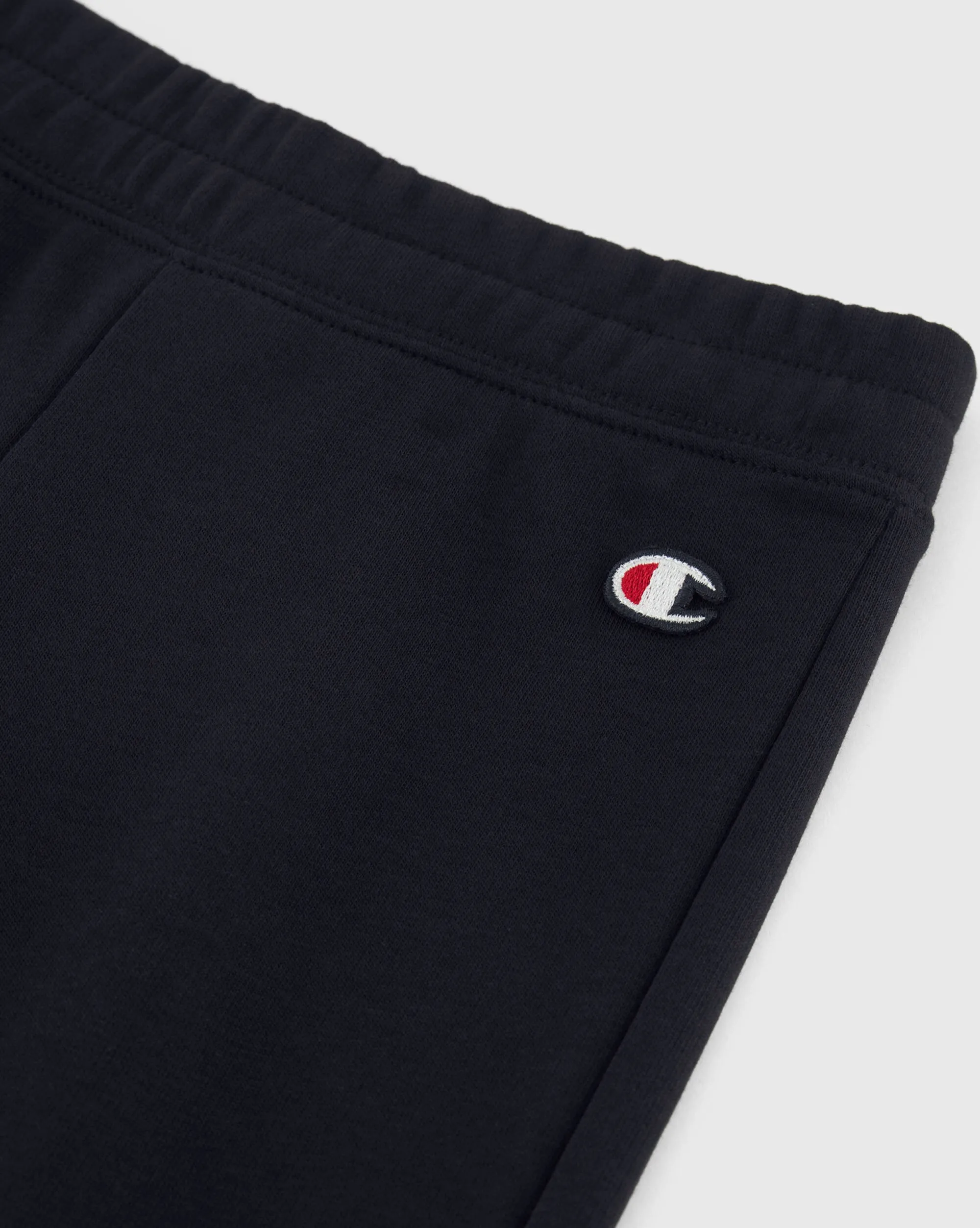 Champion Pantaloni Da Tuta In French Terry Nero Bambina