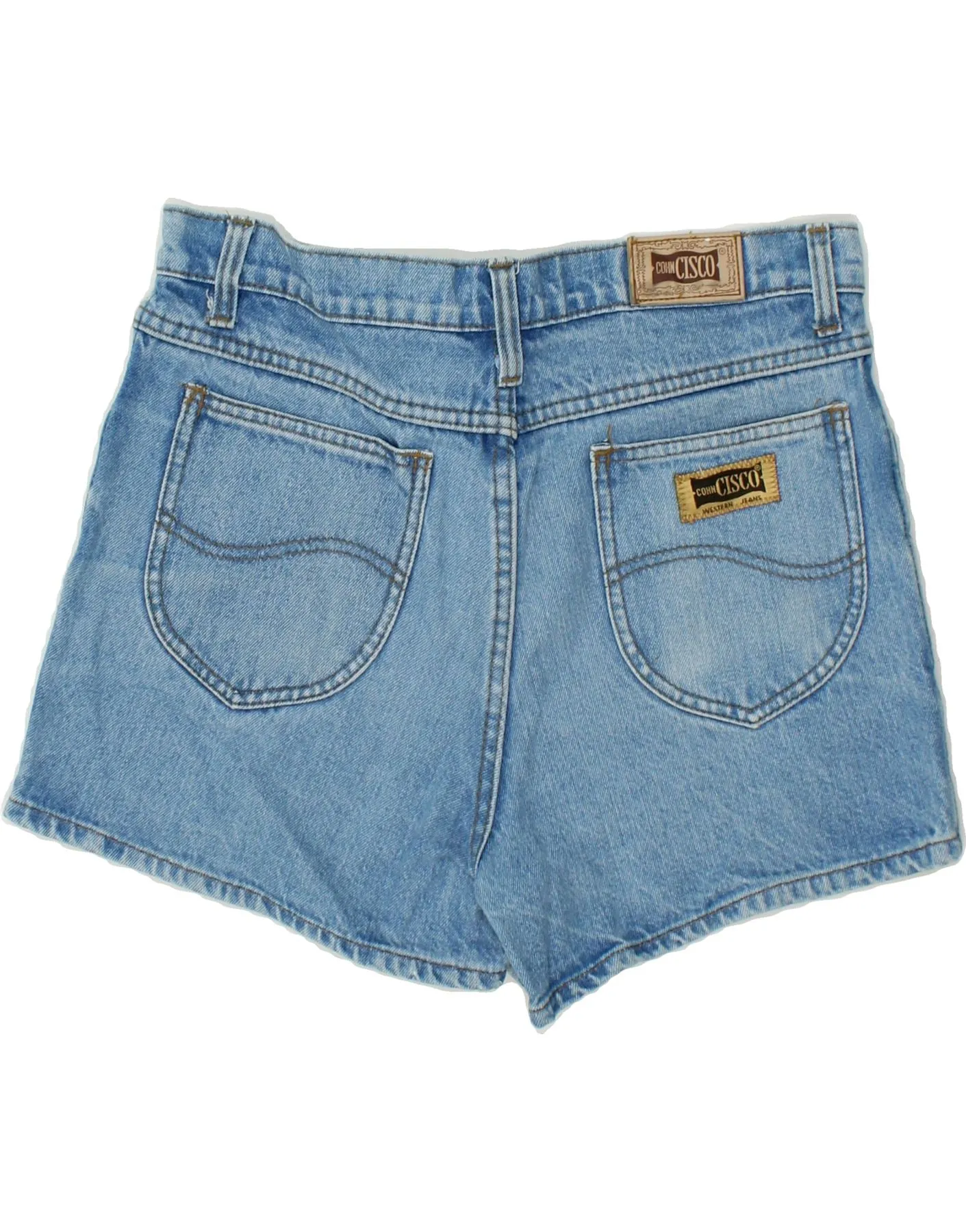 COHN CISCO Womens Denim Shorts W34 Large Blue Cotton