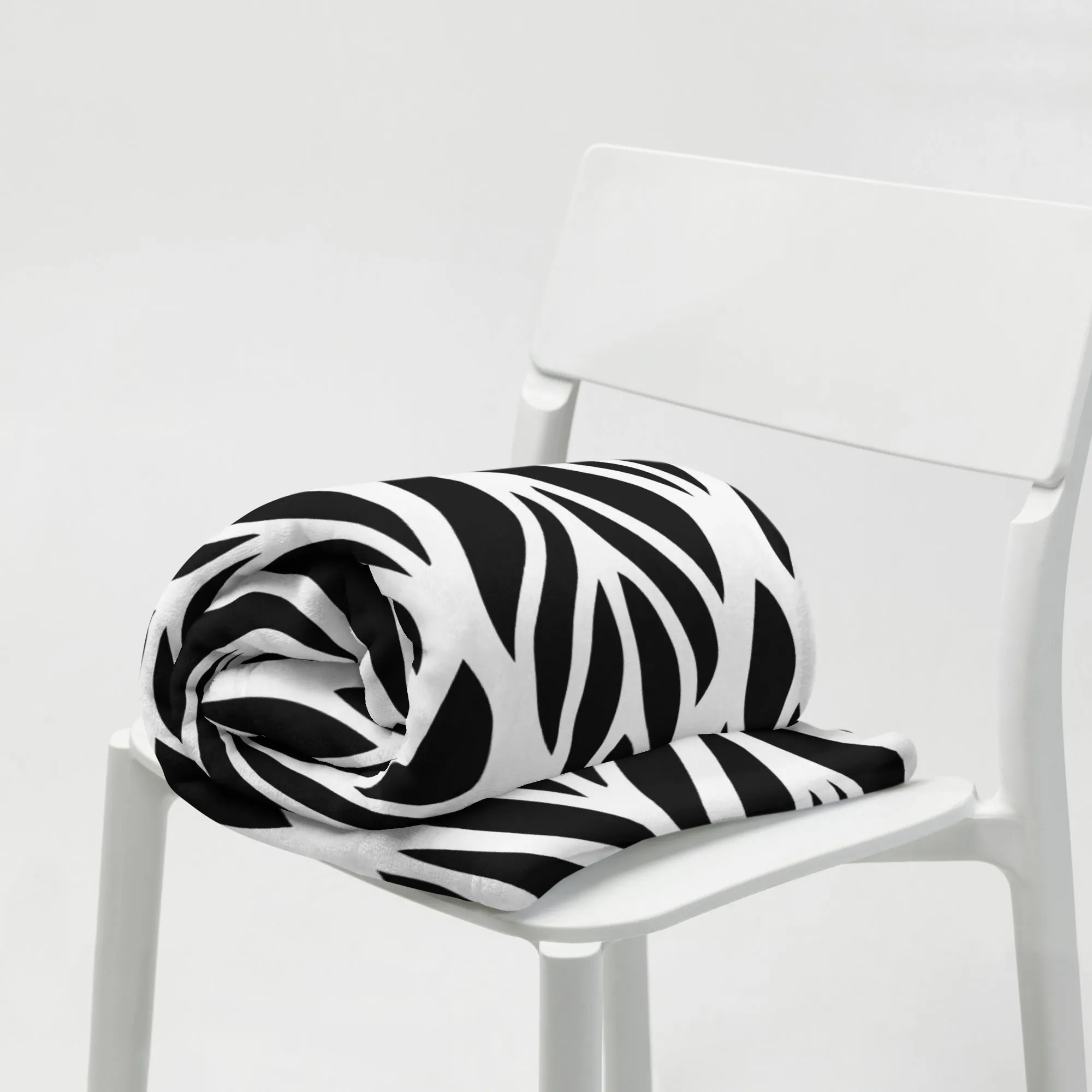 Coperta bianca e nera
