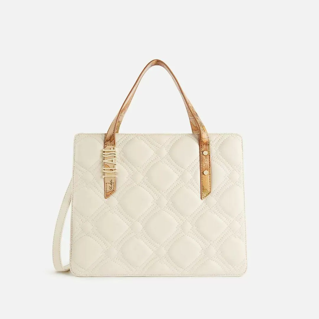 Coral Diamond Borsa a Mano con Tracolla Rimovibile