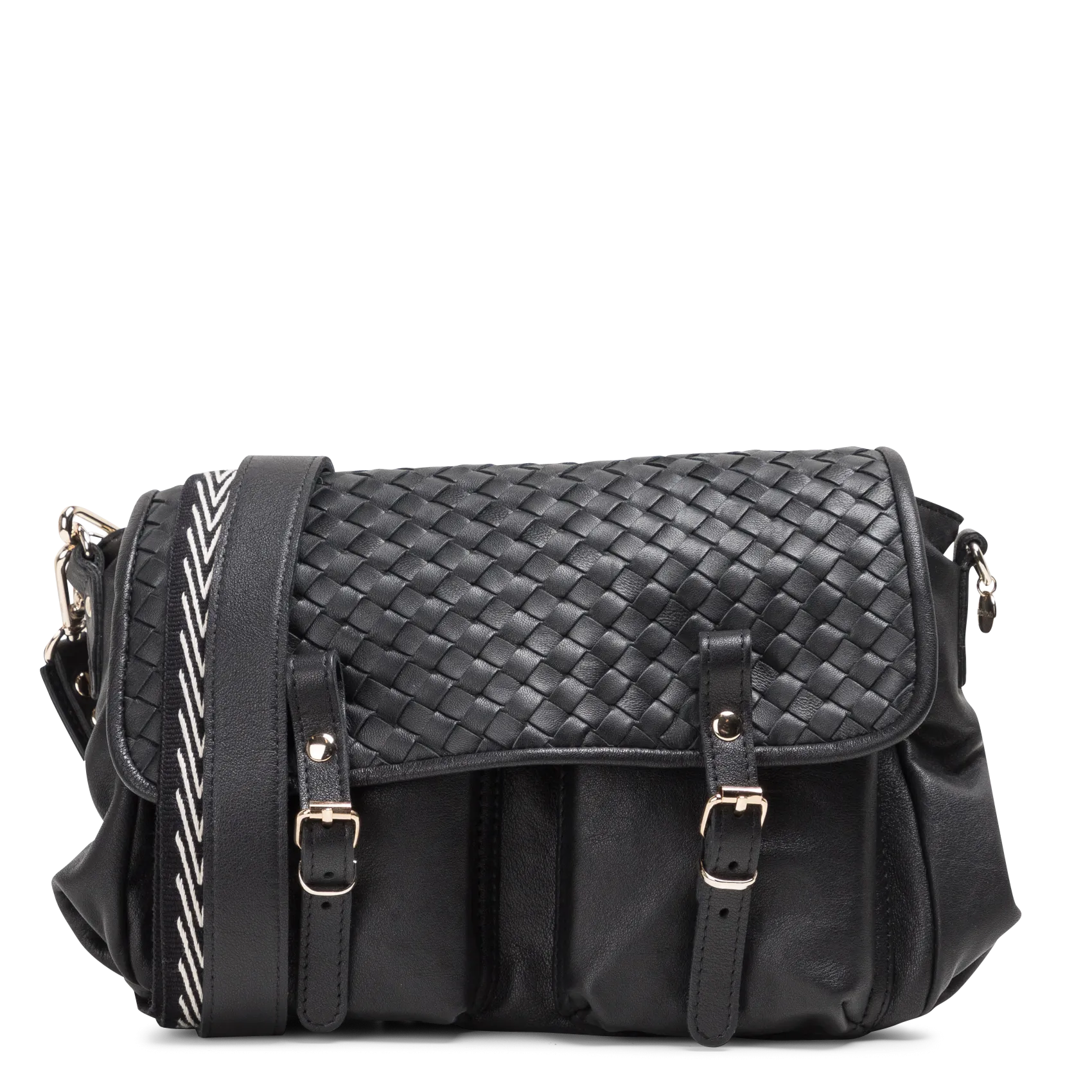  CRAIE   MINI MATHS - Borsa cartella in pelle 2 in 1 | Nero