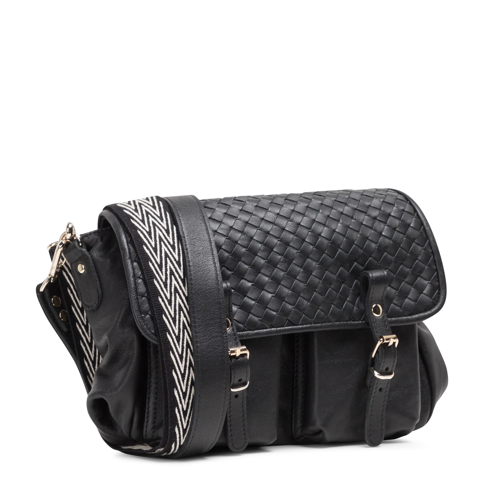  CRAIE   MINI MATHS - Borsa cartella in pelle 2 in 1 | Nero